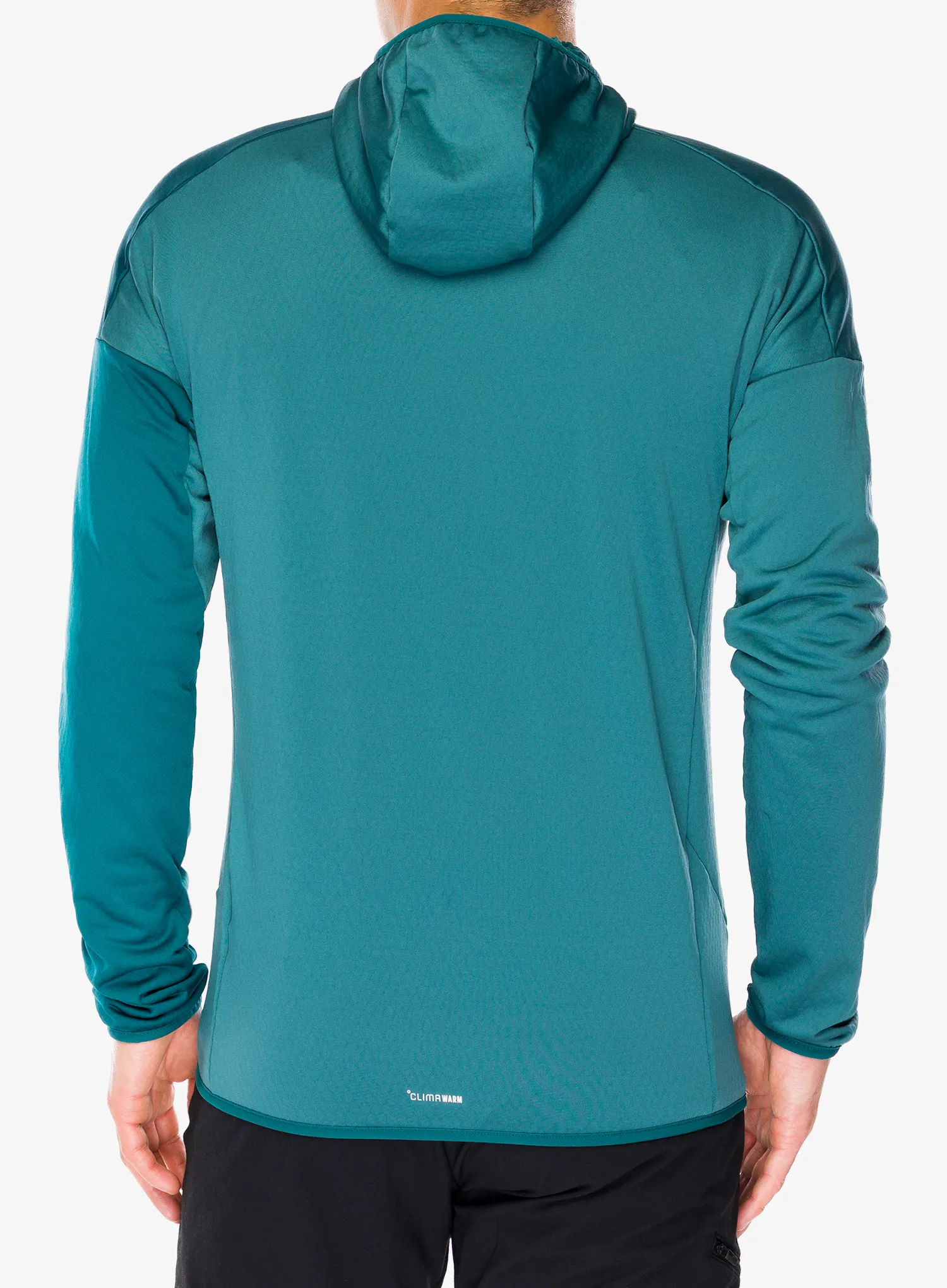 Dukserica od flisa adidas TERREX Xperior Light Fleece Hooded Jacket - preloved teal/mystery green