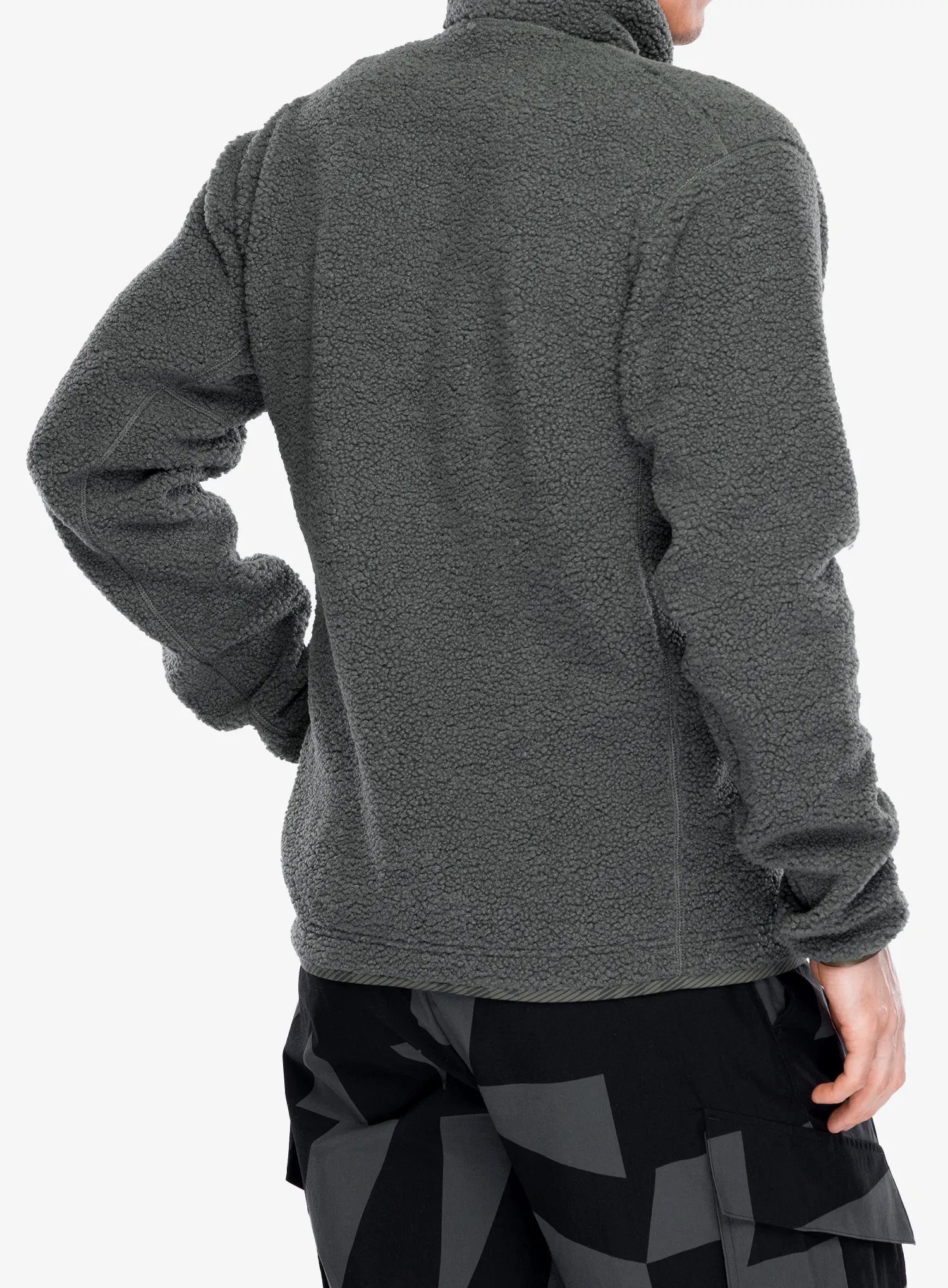 Dukserica od flisa adidas TERREX Xploric High Pile Fleece Pullover Sweatshirt - legend ivy