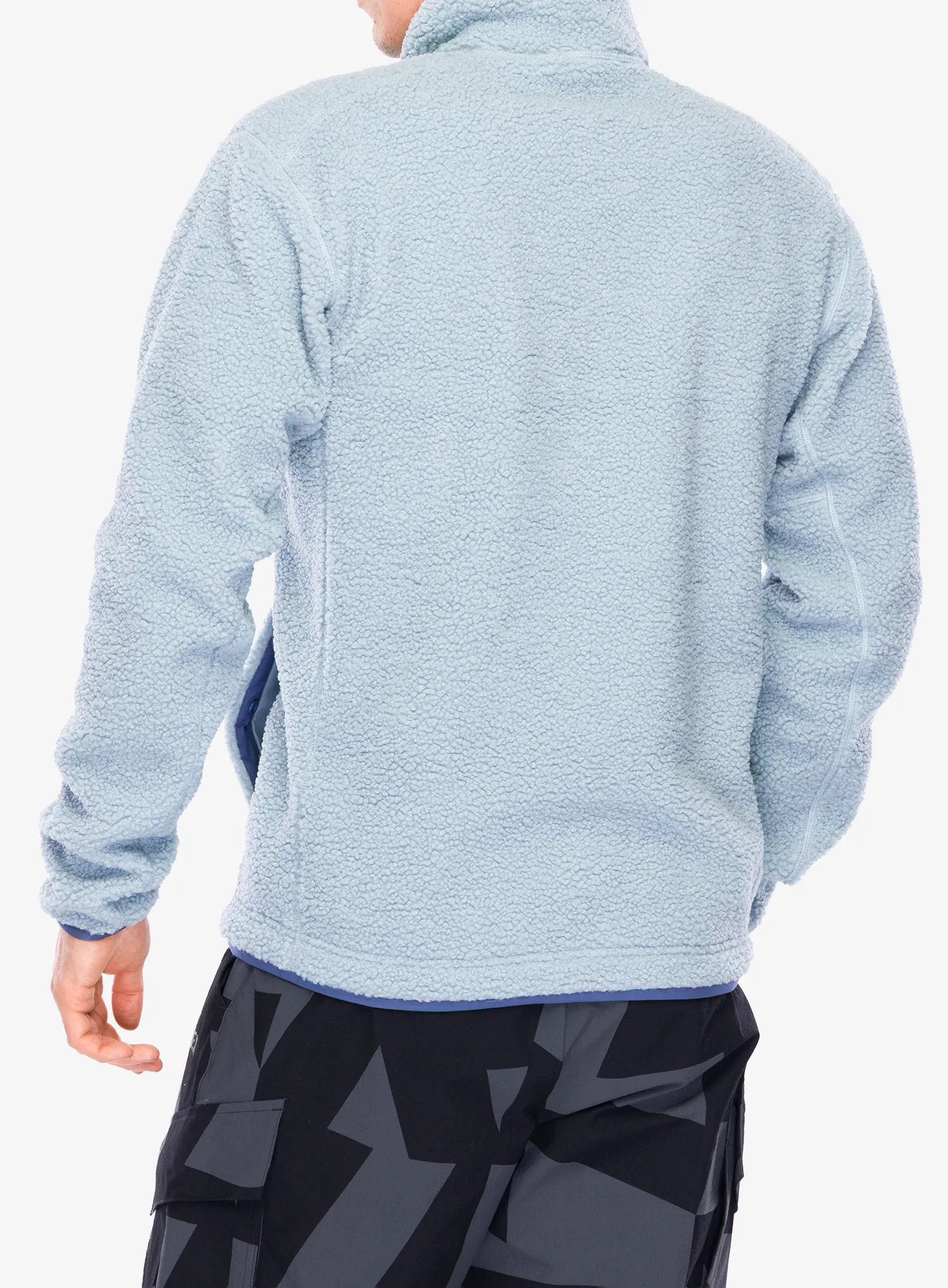 Dukserica od flisa adidas TERREX Xploric High Pile Fleece Pullover Sweatshirt - magic grey