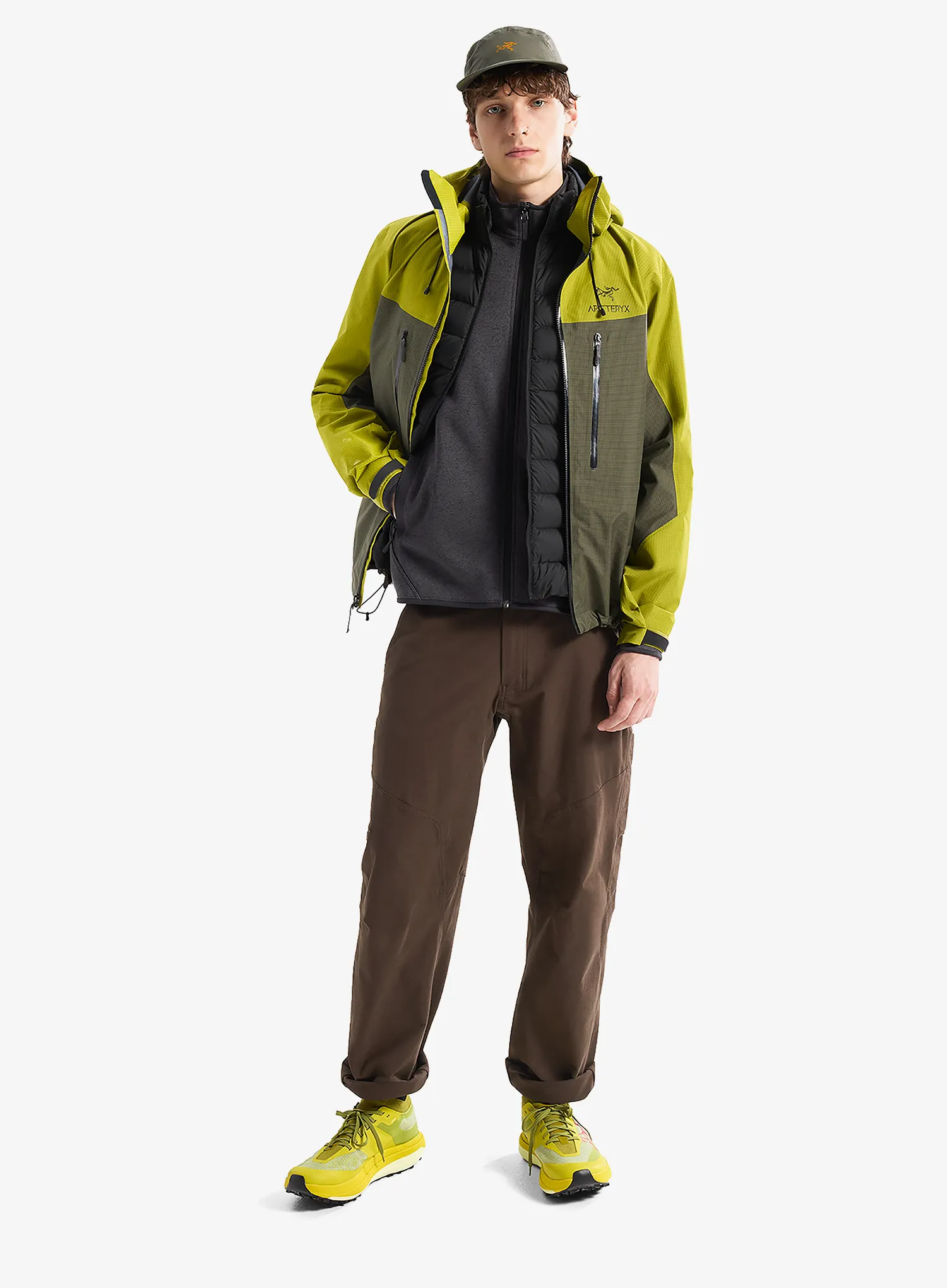Dukserica od flisa Arcteryx Covert Cardigan - black heather ii