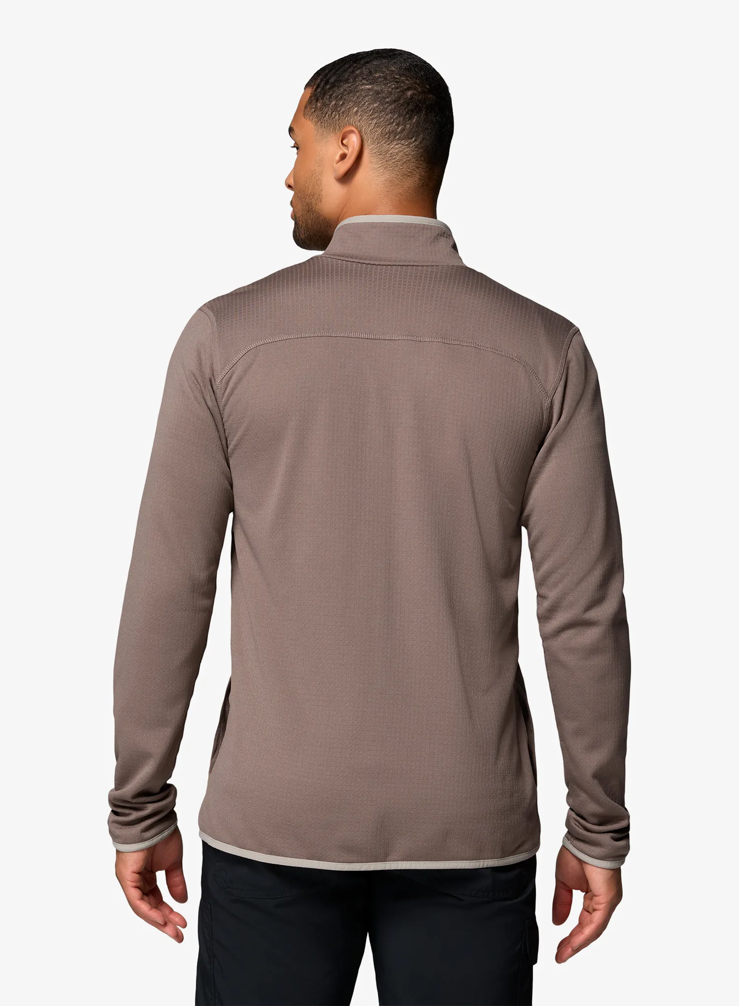 Dukserica od flisa Columbia Essential Hike Grid Fleece Full Zip - iron/flint grey