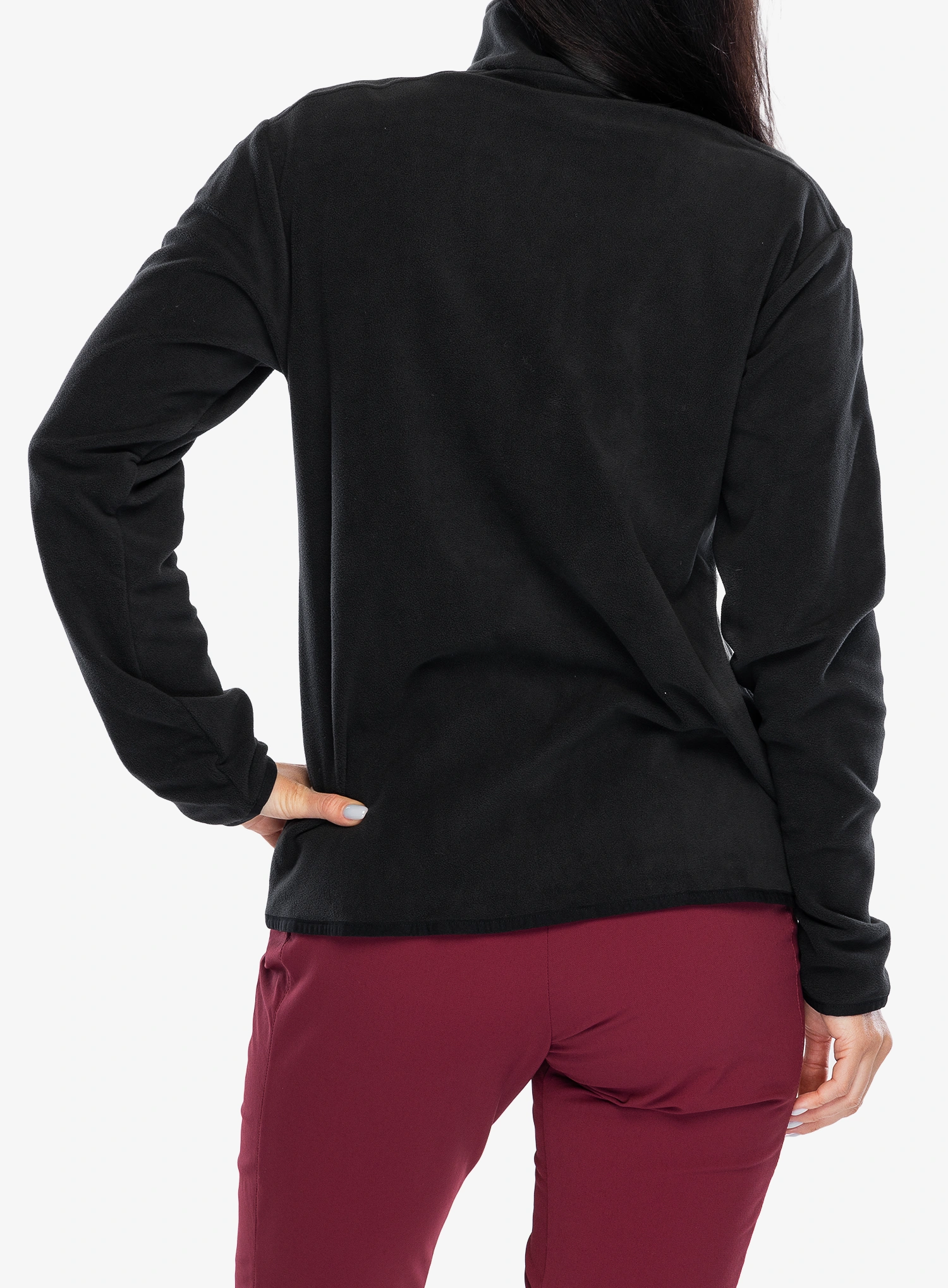 Ženska dukserica od flisa adidas TERREX Multi Essentials Full Zip Fleece Jacket - black