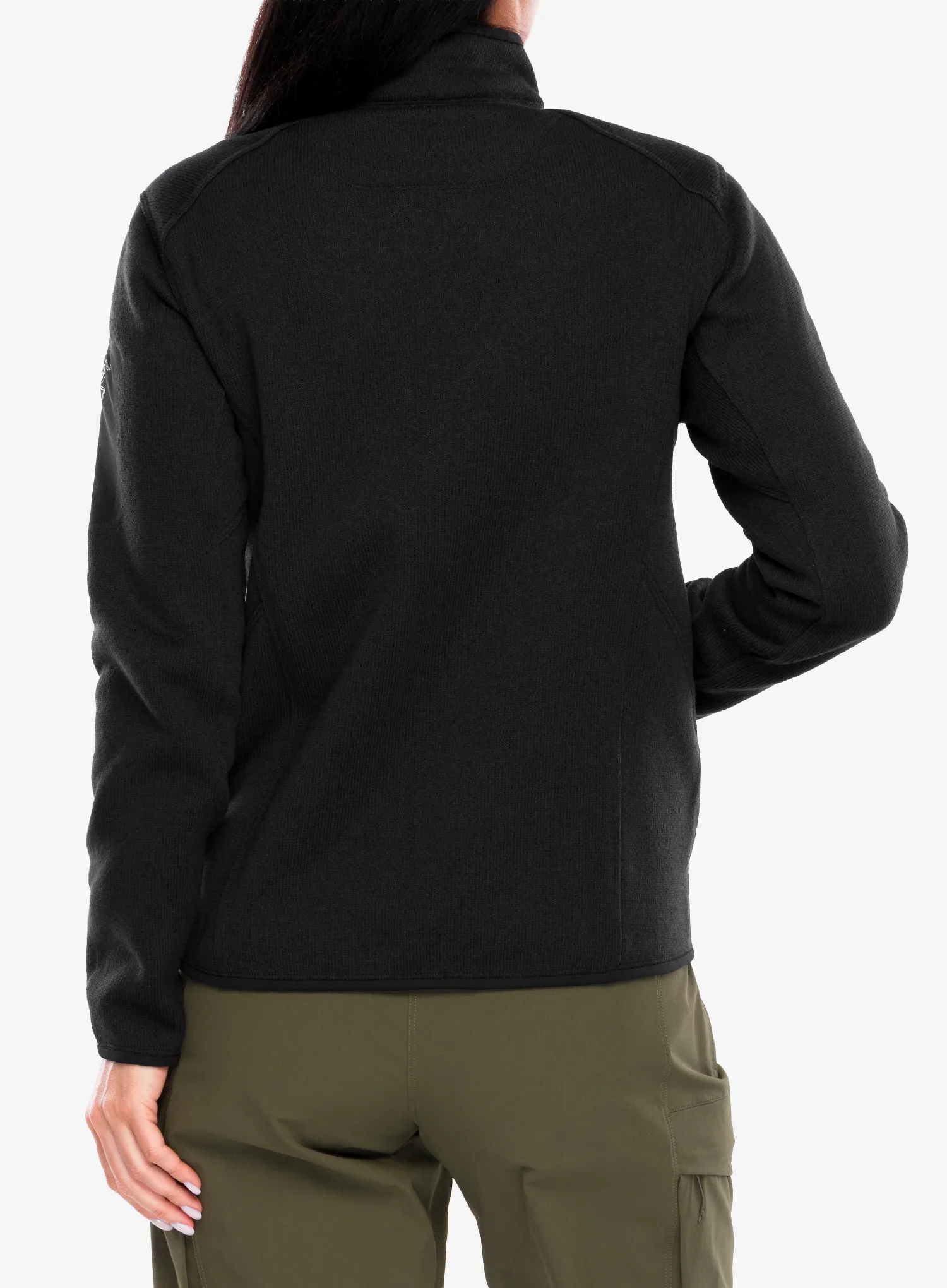 Ženska dukserica od flisa Arcteryx Covert Cardigan - black