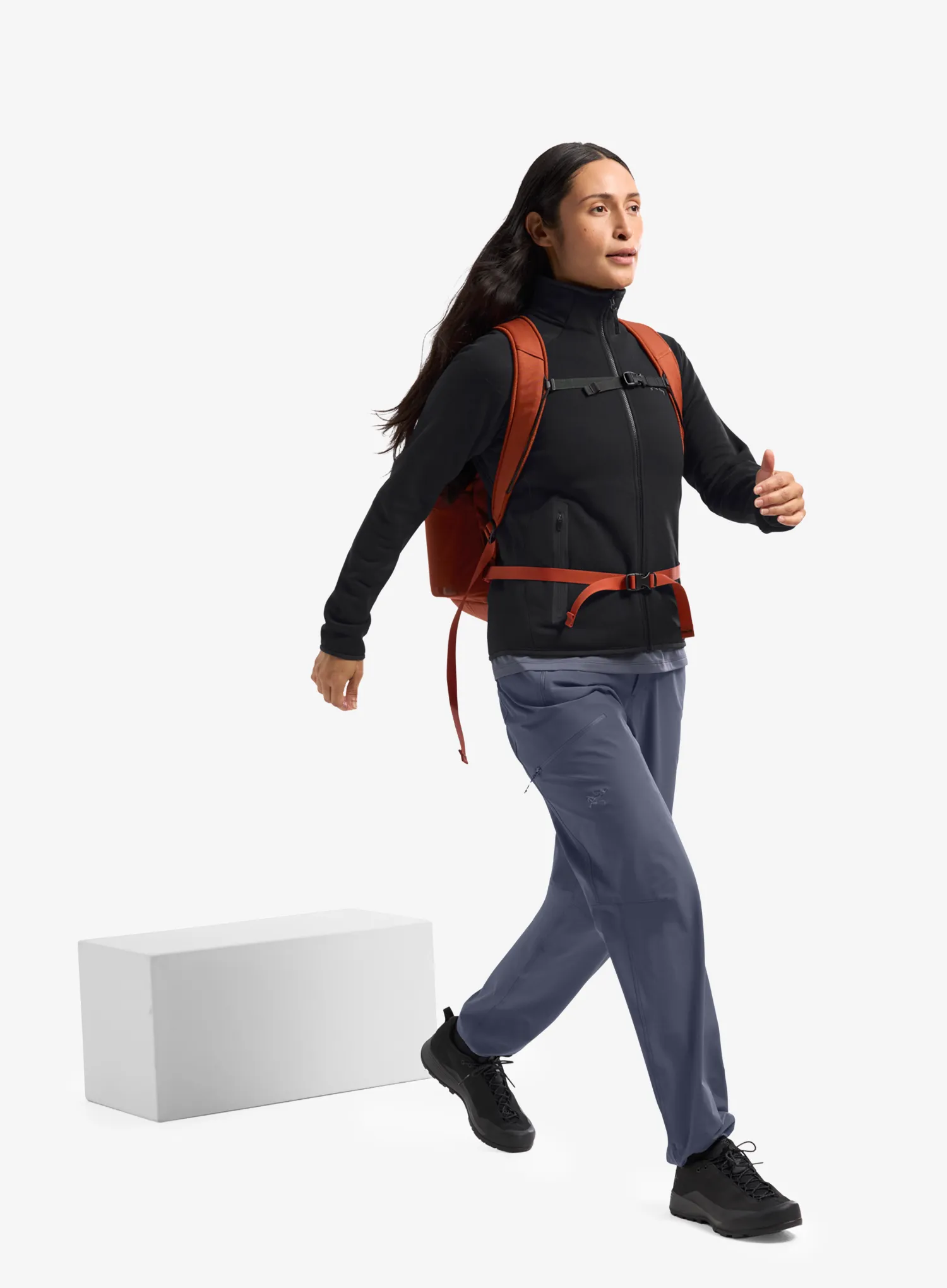 Ženska dukserica od flisa Arcteryx Kyanite Jacket - blk