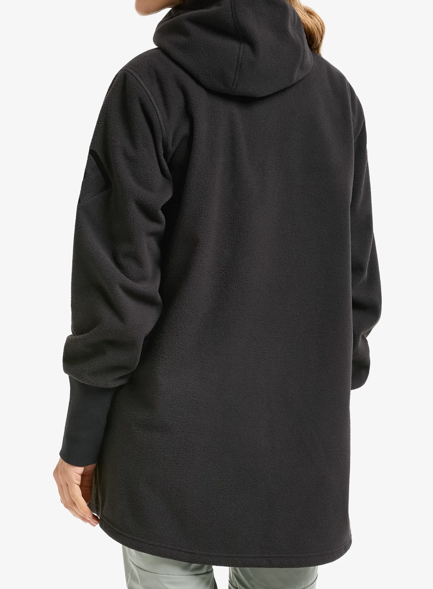 Ženska dukserica od flisa Didriksons Rinda Fullzip - black