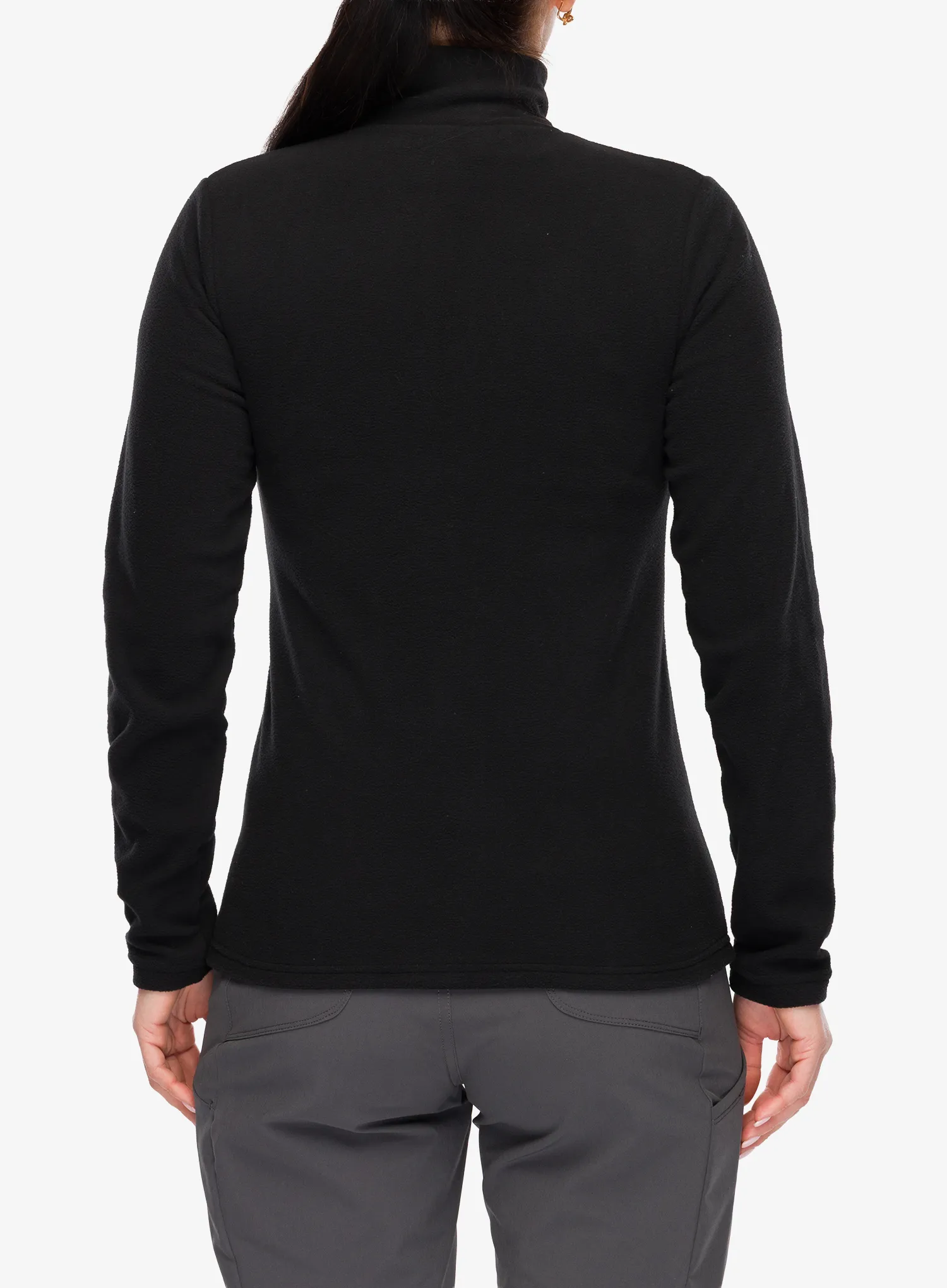 Ženska dukserica od flisa Kari Traa Kari Full Zip Fleece - black