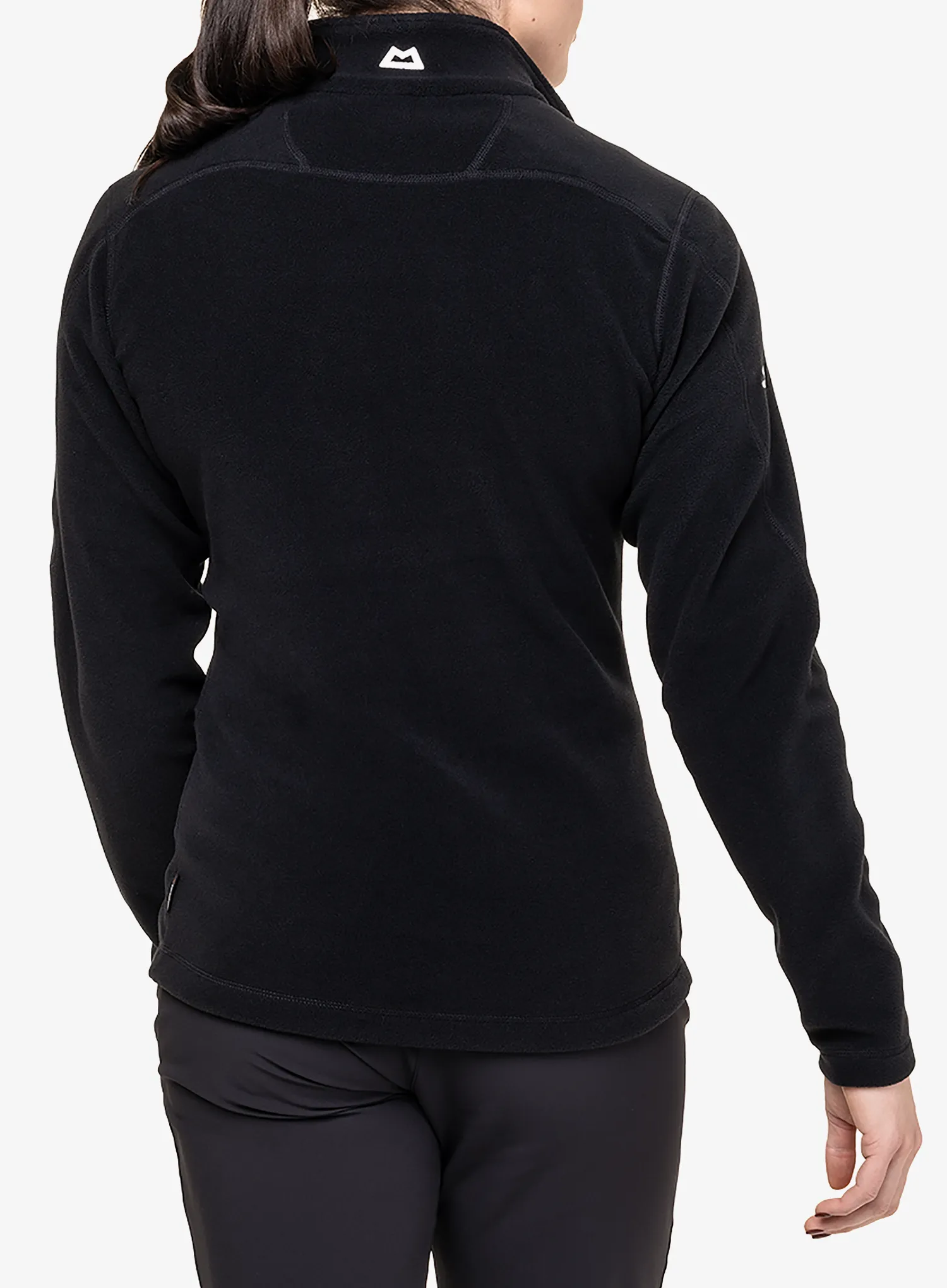Ženska dukserica od flisa Mountain Equipment Micro Zip-T - black