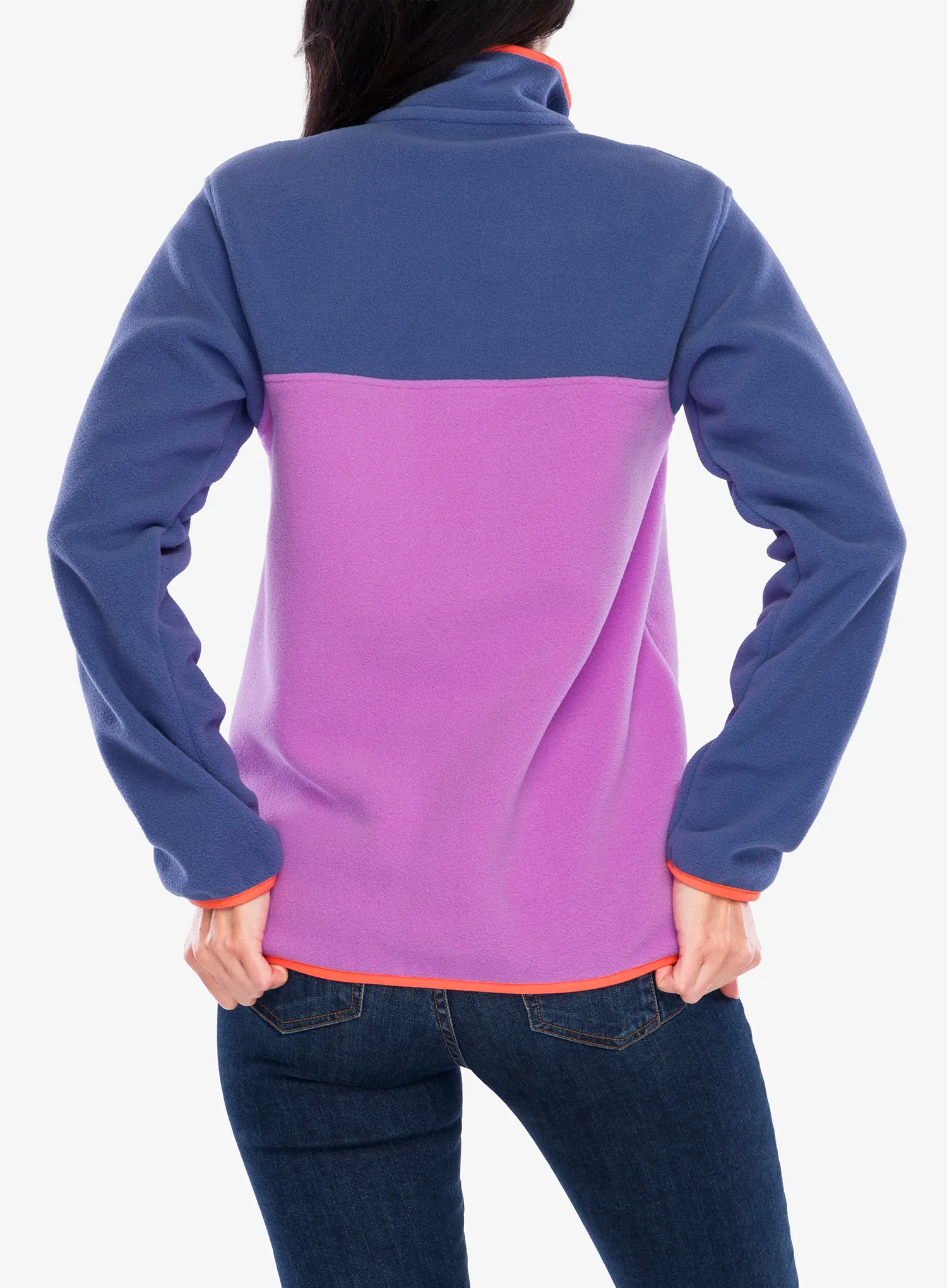 Ženska dukserica od flisa Patagonia Lightweight Synch Snap-T Pullover - brisk purple