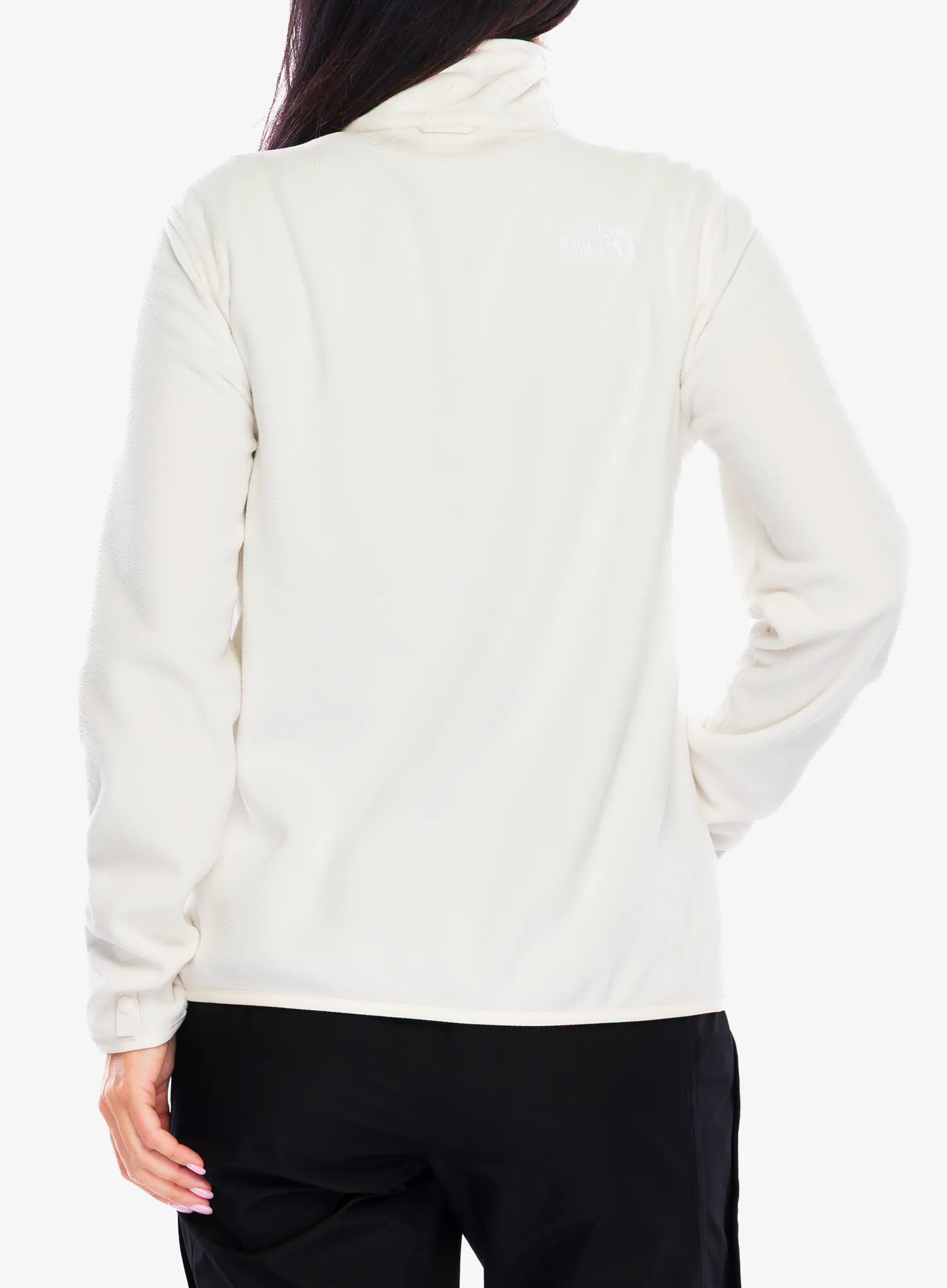 Ženska dukserica od flisa The North Face Glacier Fleece Jacket - white dune