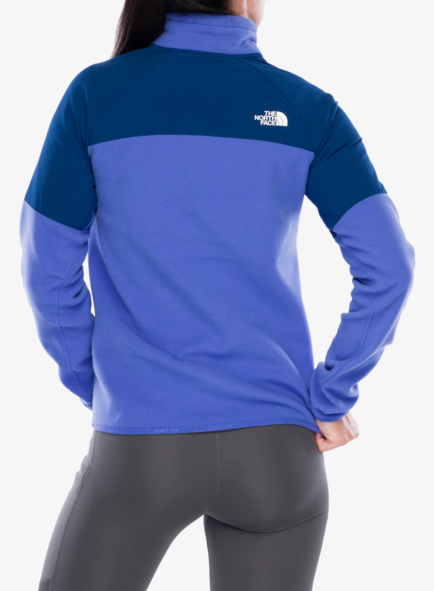 Ženska dukserica od flisa The North Face Glacier Heavyweight 1/2 Zip Jacket - indigo plum/estate blue