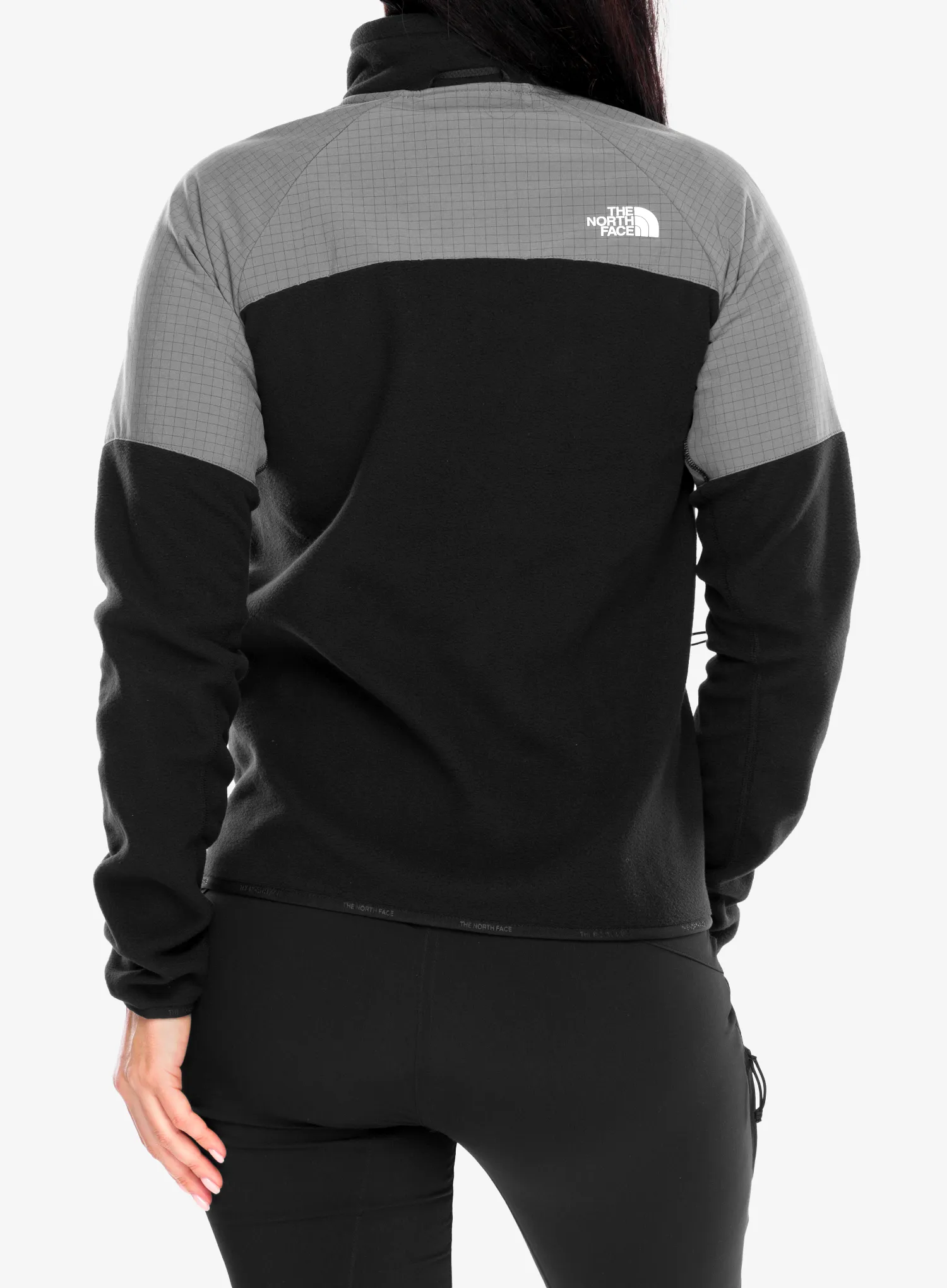 Ženska dukserica od flisa The North Face Glacier Heavyweight Full Zip Jacket - tnf black/smoked pearl