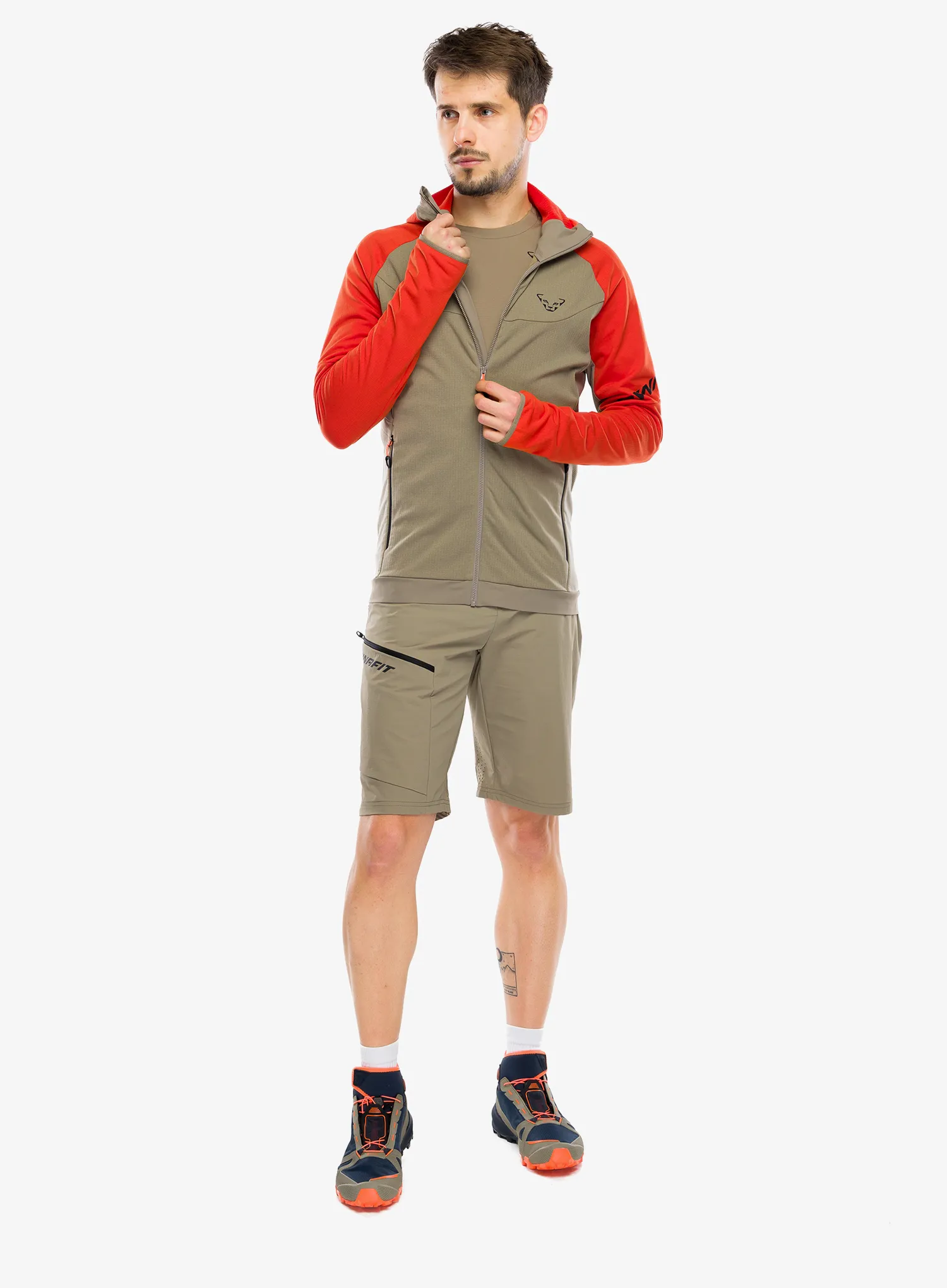 Dukserica od flisa Dynafit Transalper Ptc Hooded JKT - alabama