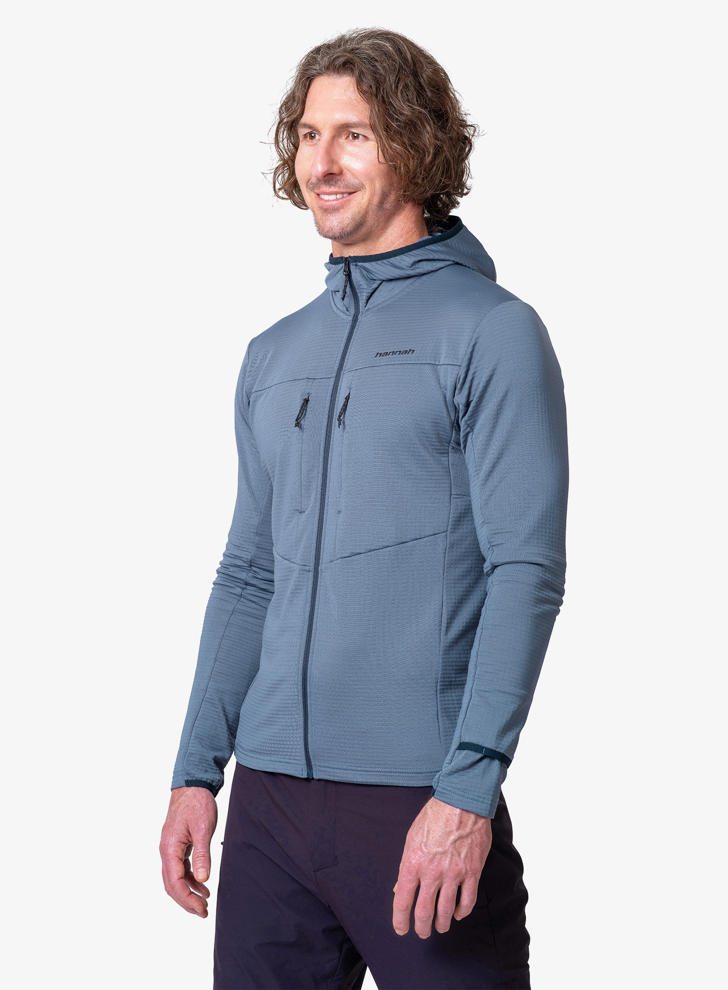 Dukserica od flisa Hannah Niron Hoody - bering sea