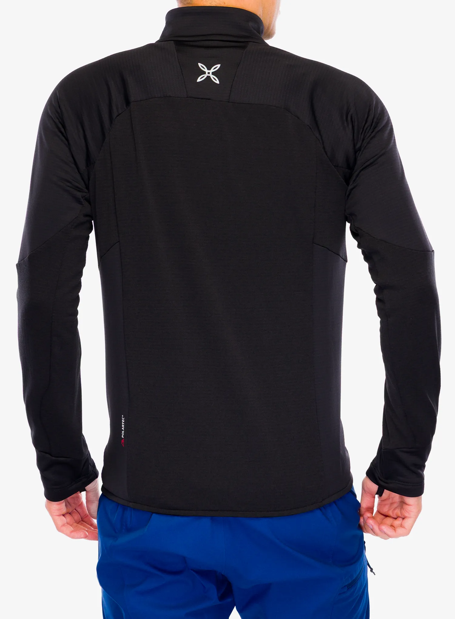 Dukserica od flisa Montura Rise Maglia - black