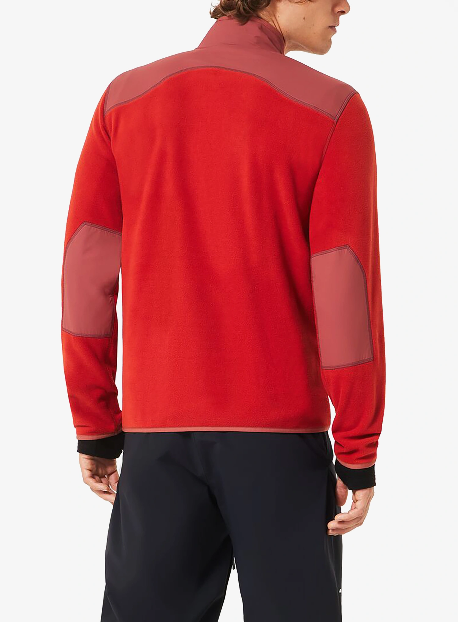 Dukserica od flisa Oakley Butter Tech Fleece - flame red/rosewood