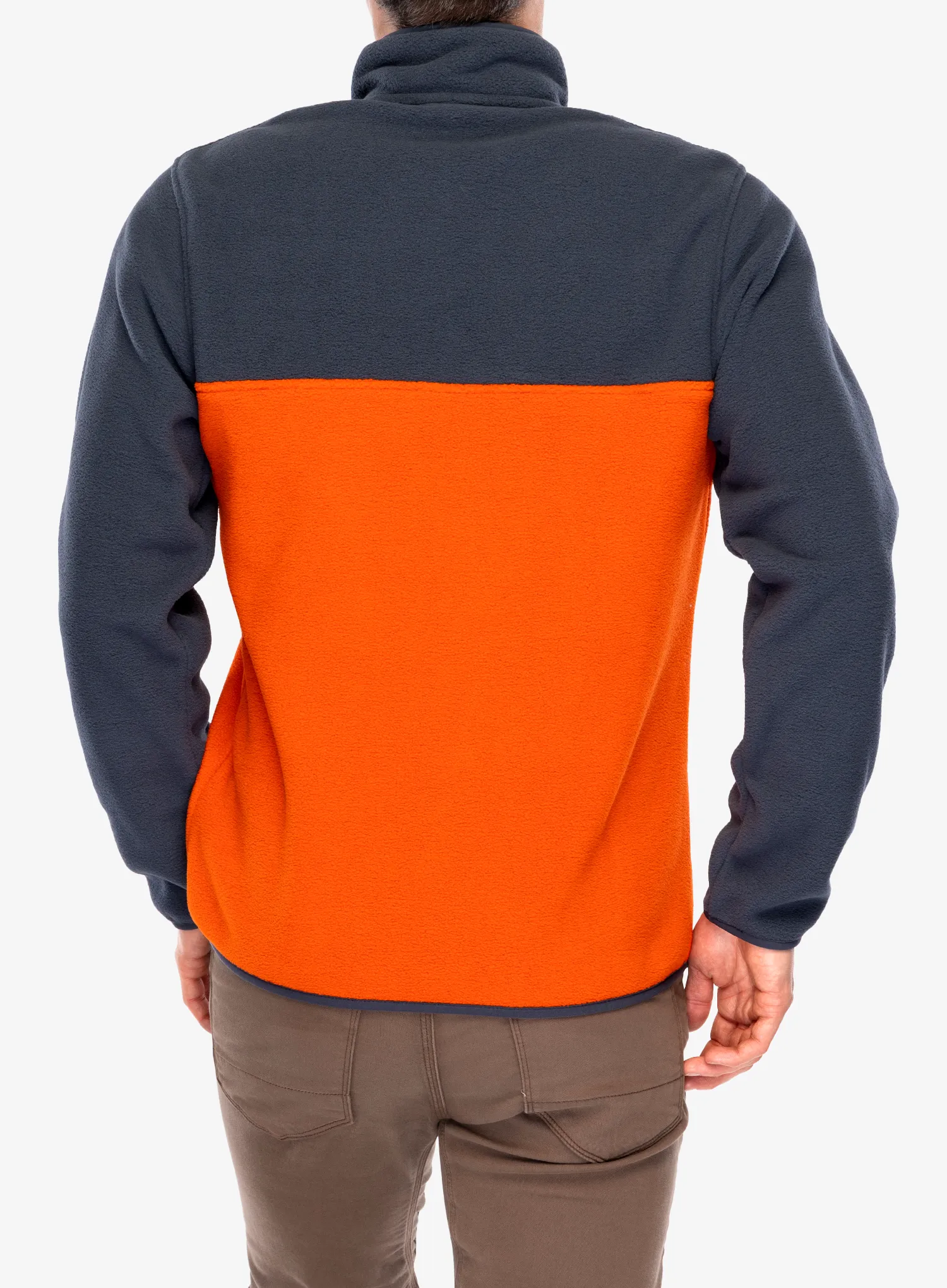 Dukserica od flisa Patagonia Lightweight Synch Snap-T Pullover - pollinator orange