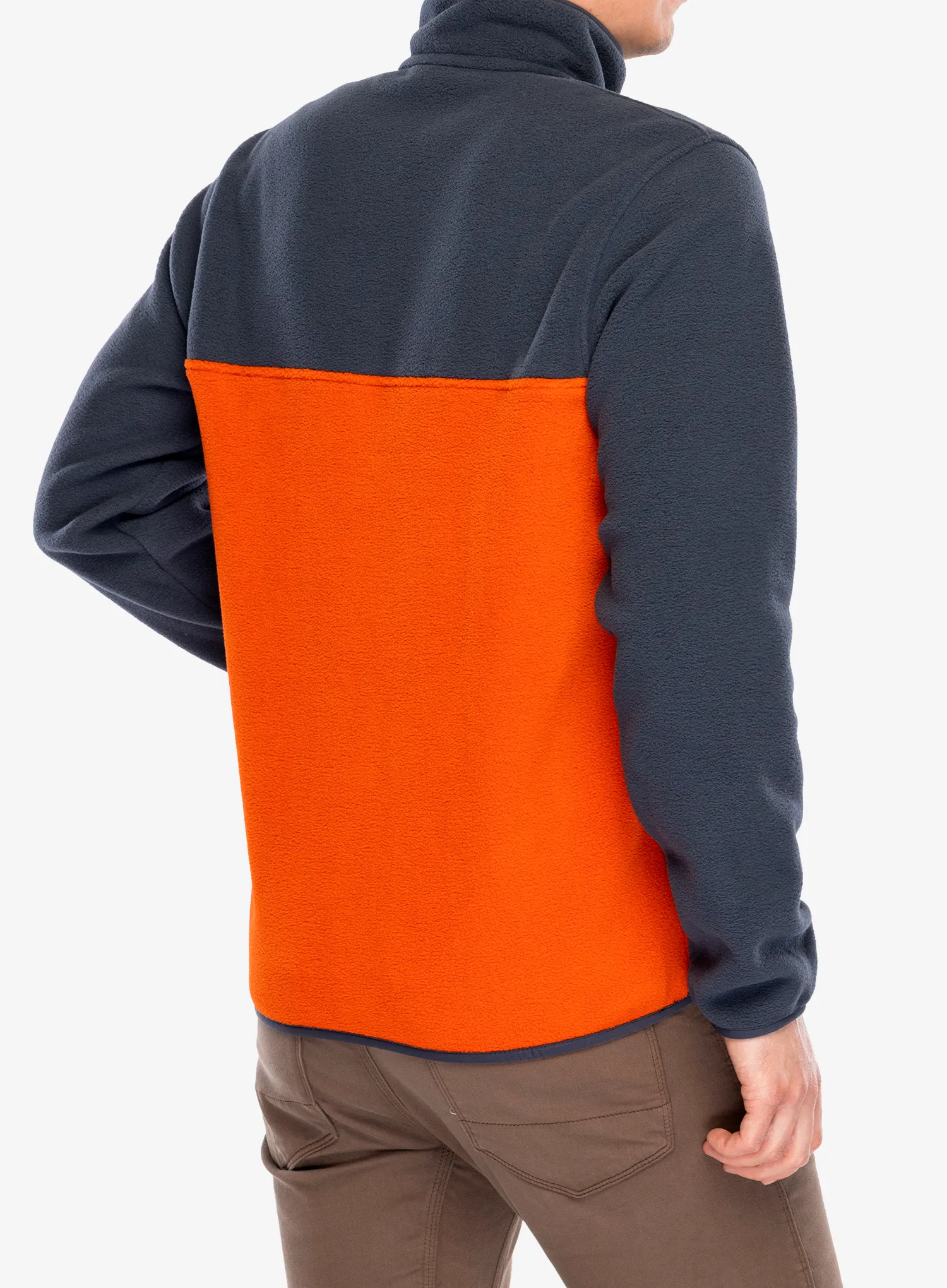 Dukserica od flisa Patagonia Lightweight Synch Snap-T Pullover - pollinator orange