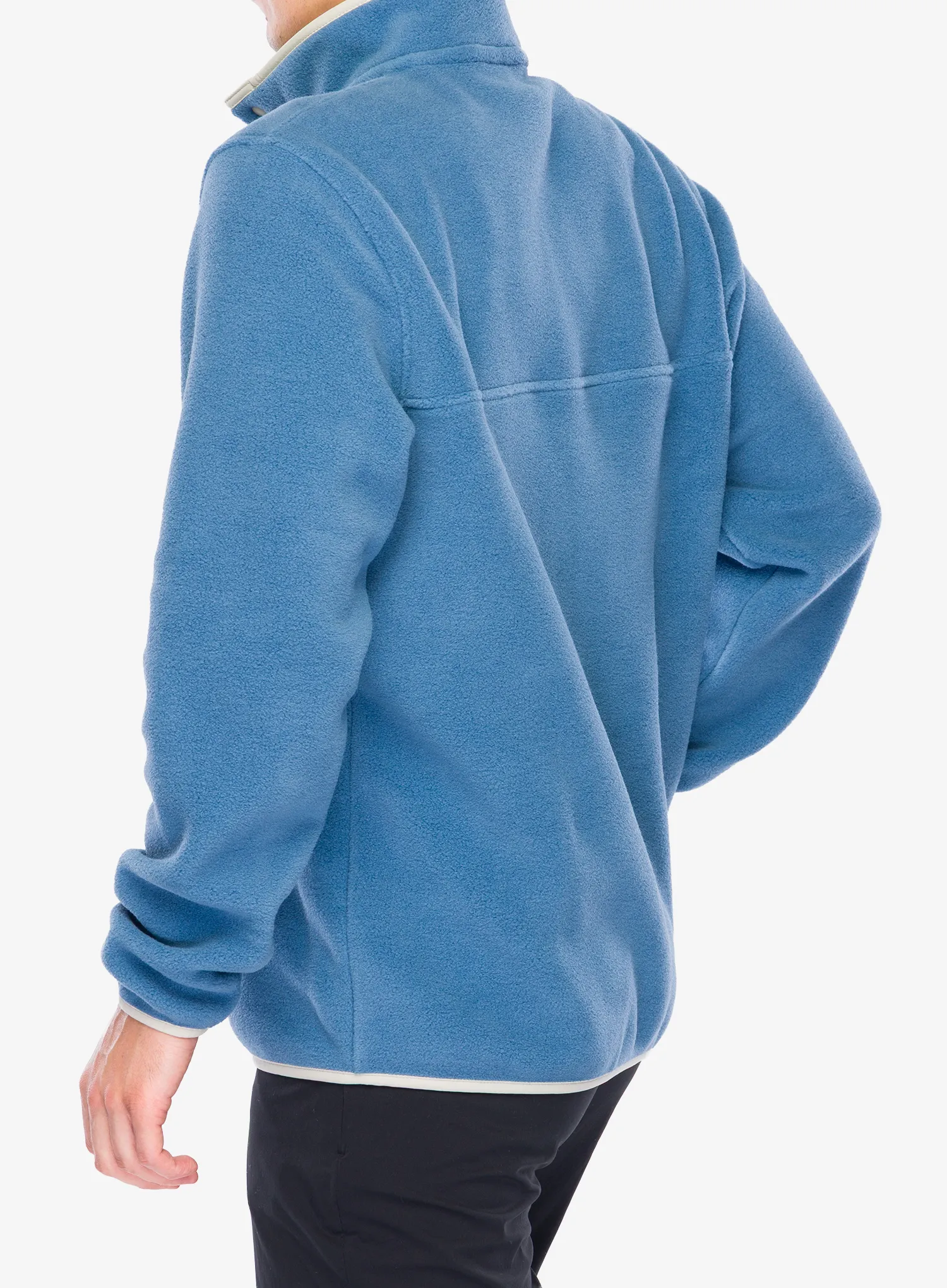 Dukserica od flisa Patagonia Lightweight Synch Snap-T Pullover - still blue