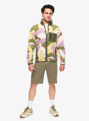 Dukserica od flisa Patagonia Synch Jkt - sunshine/natural