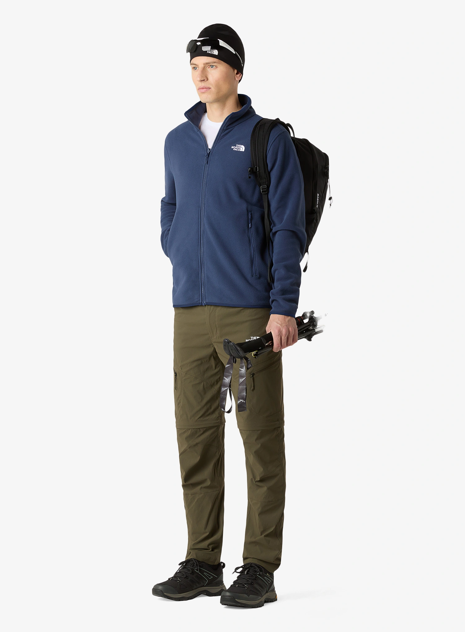 Dukserica od flisa The North Face Glacier Fleece Jacket - summit navy