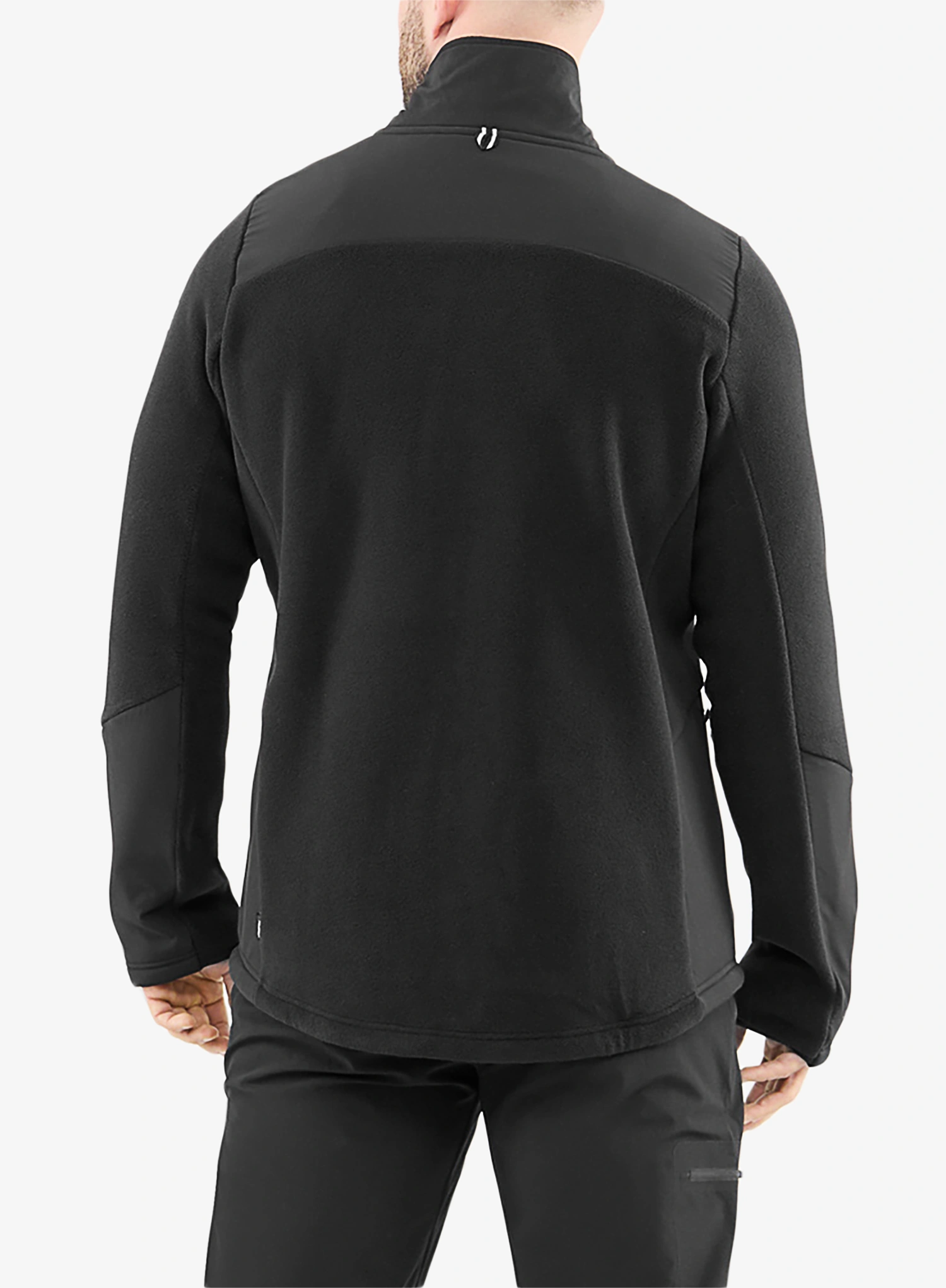 Dukserica od flisa Viking Midlayer Migano - black