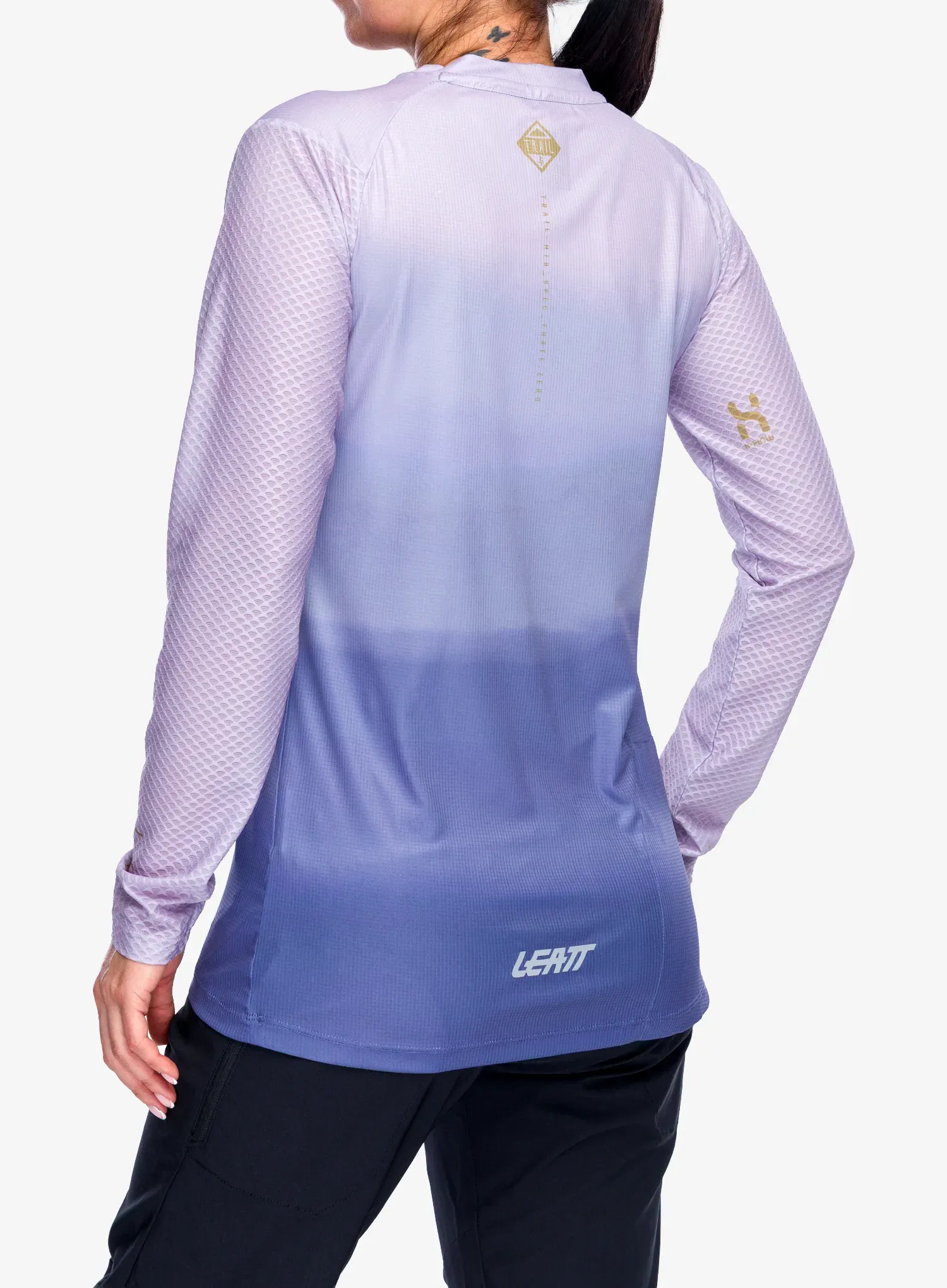 Ženska biciklistička dukserica Leatt MTB Trail 3.0 Long Sleeve - cosmic blue