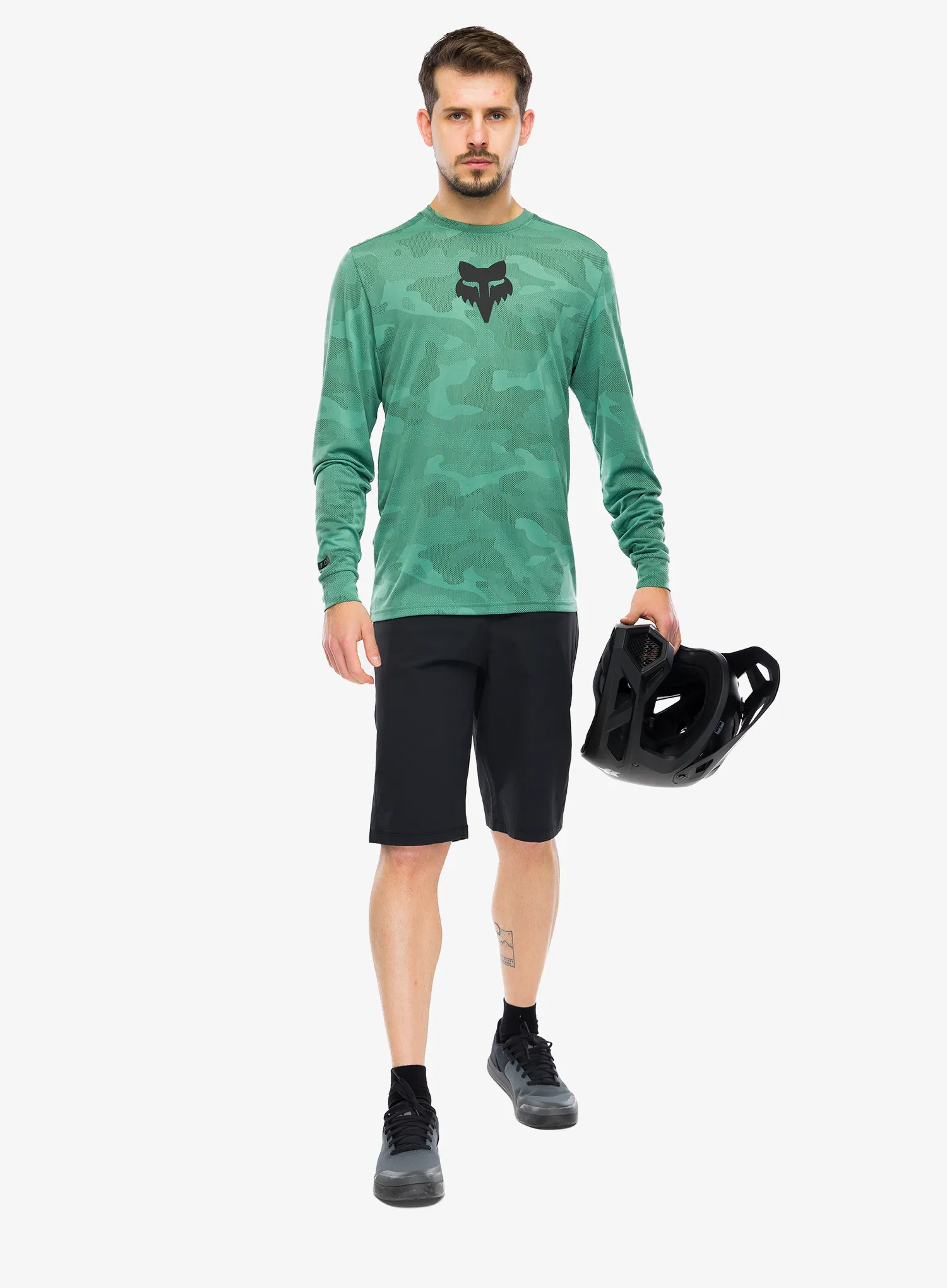Biciklistička dukserica Fox Ranger Tru Dri LS Jersey - pine