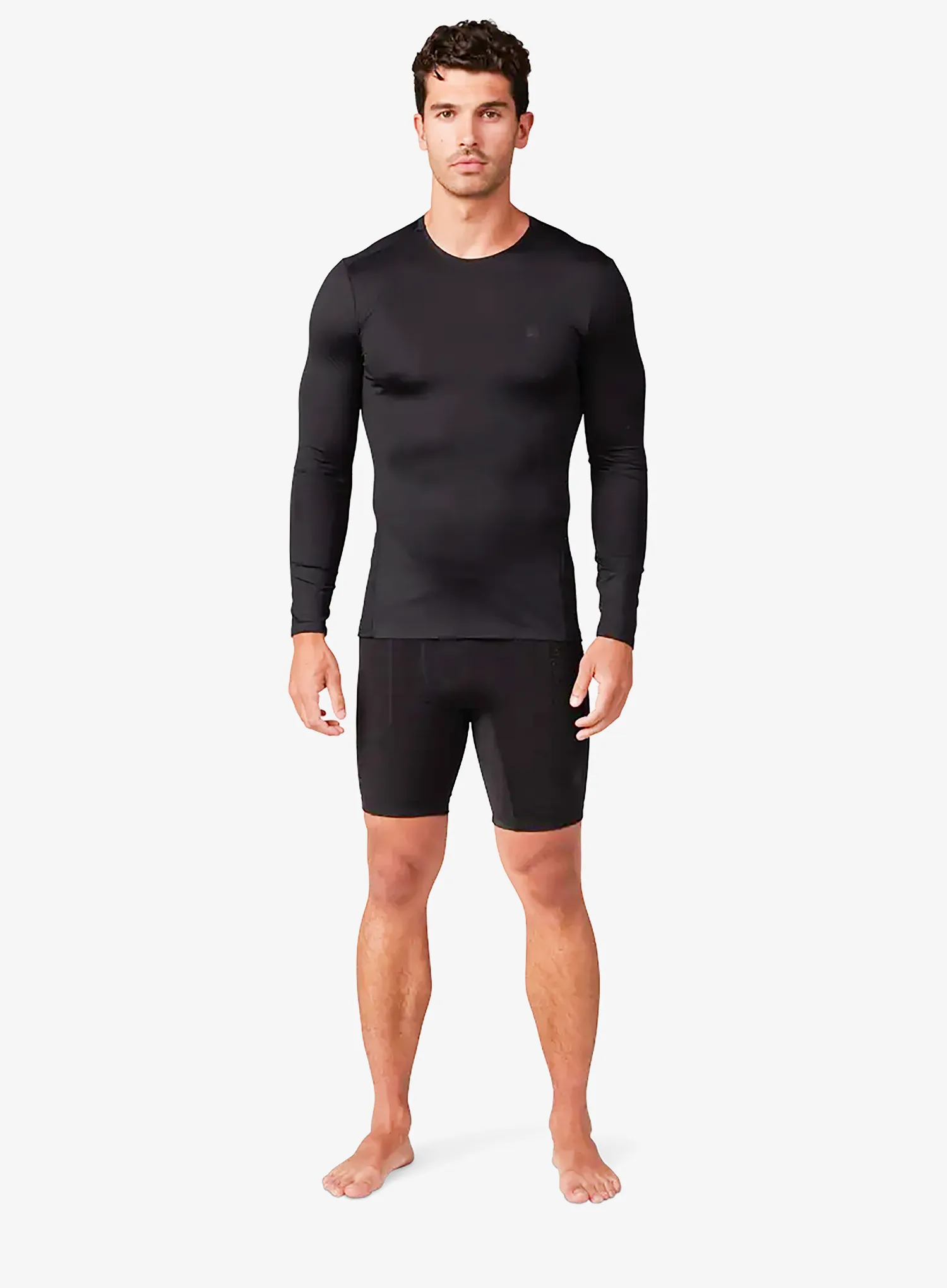 Biciklistička dukserica Fox Tecbase LS Shirt - black