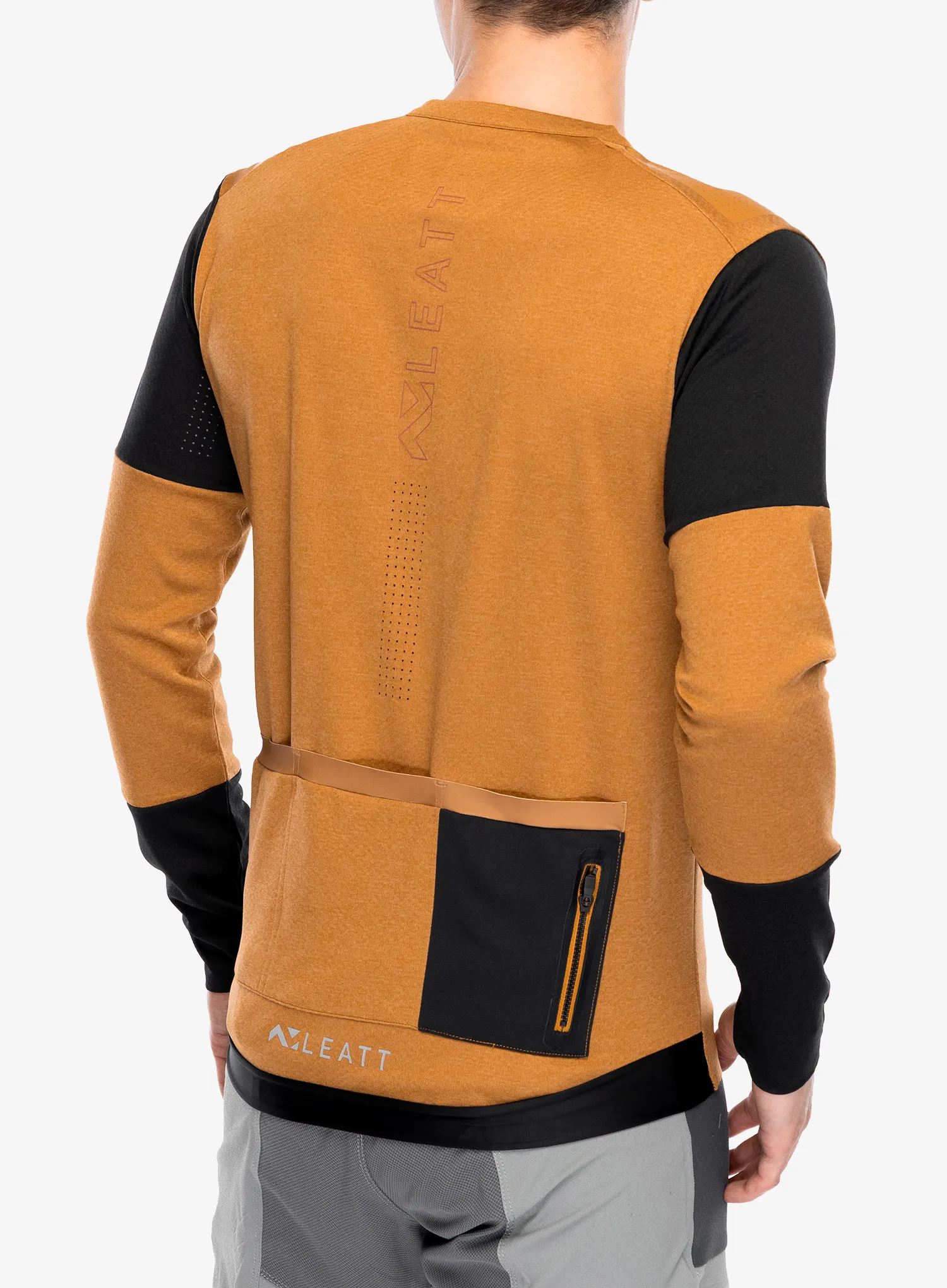 Biciklistička dukserica Leatt Jersey MTB Trail 4.0 - peanut