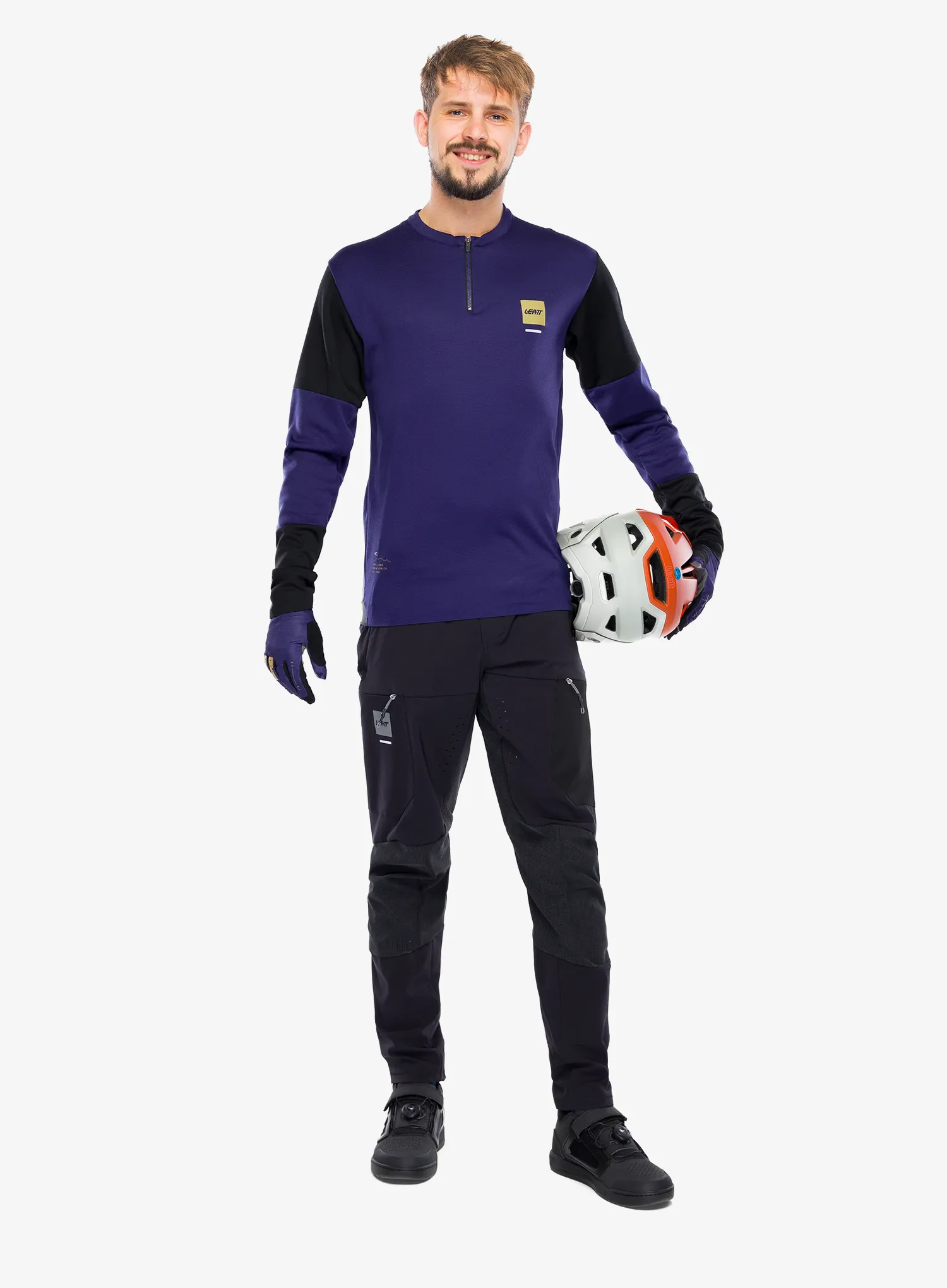 Biciklistička dukserica Leatt MTB Endurance 3.0 Long Sleeve - galaxy blue