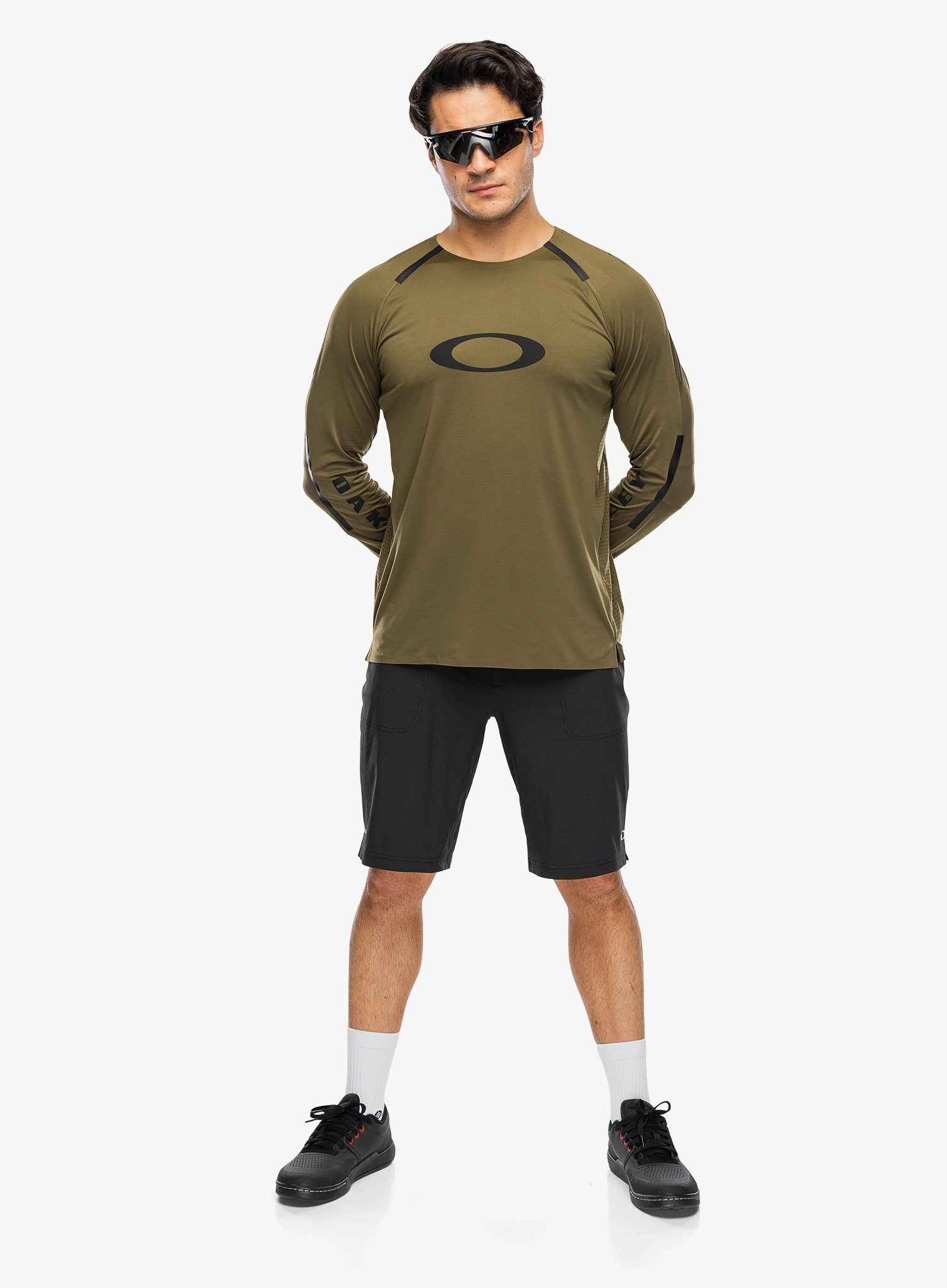 Biciklistička dukserica Oakley Maven Scrub Elite LS Jersey - army green