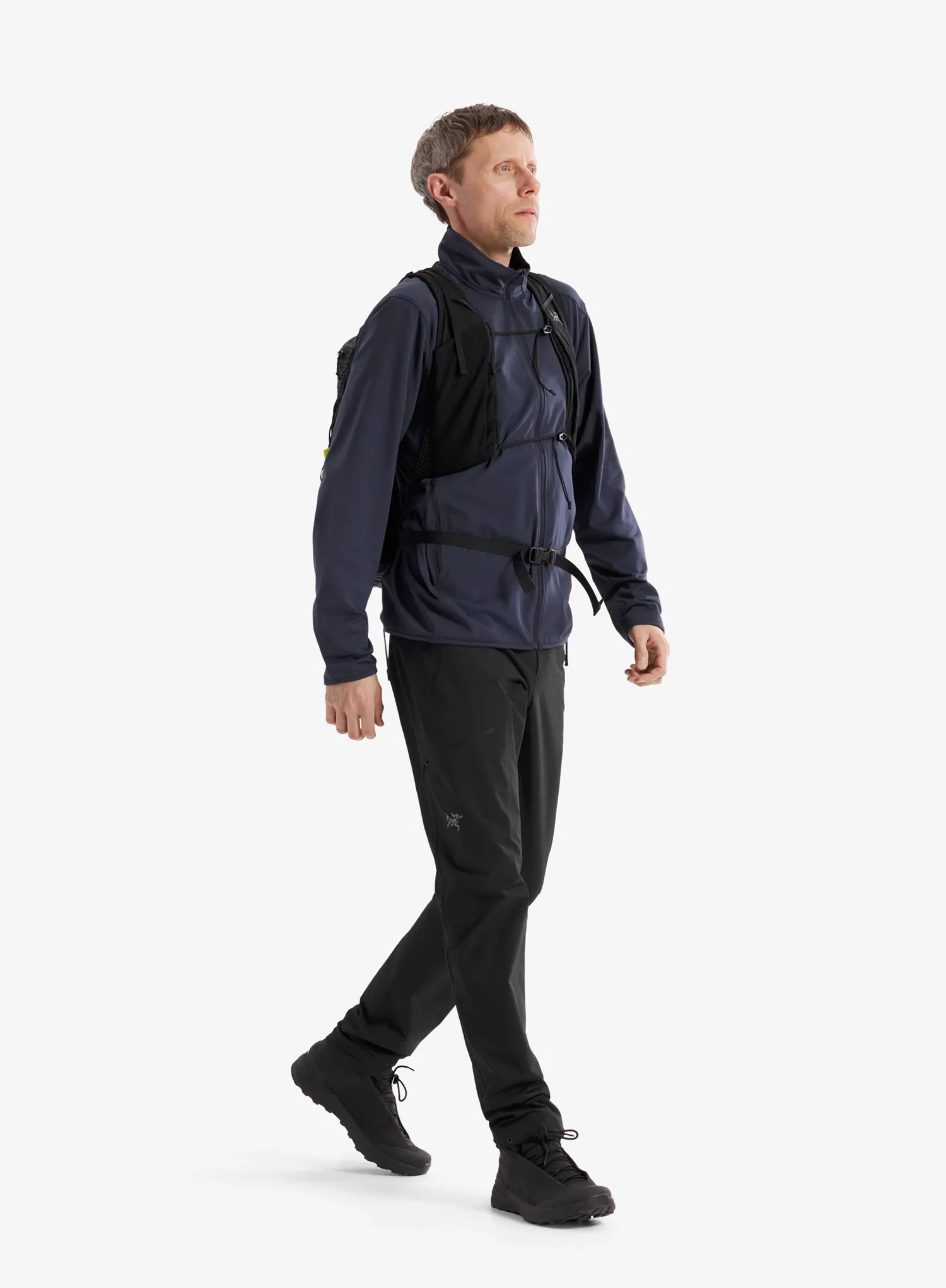 Dukserica na otkopčavanje Arcteryx Kyanite Lightweight Jacket - black sapphire