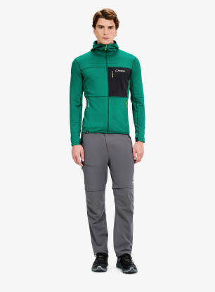 Dukserica na otkopčavanje Berghaus Ridge-Hiker Hoody - meadow green/jet black