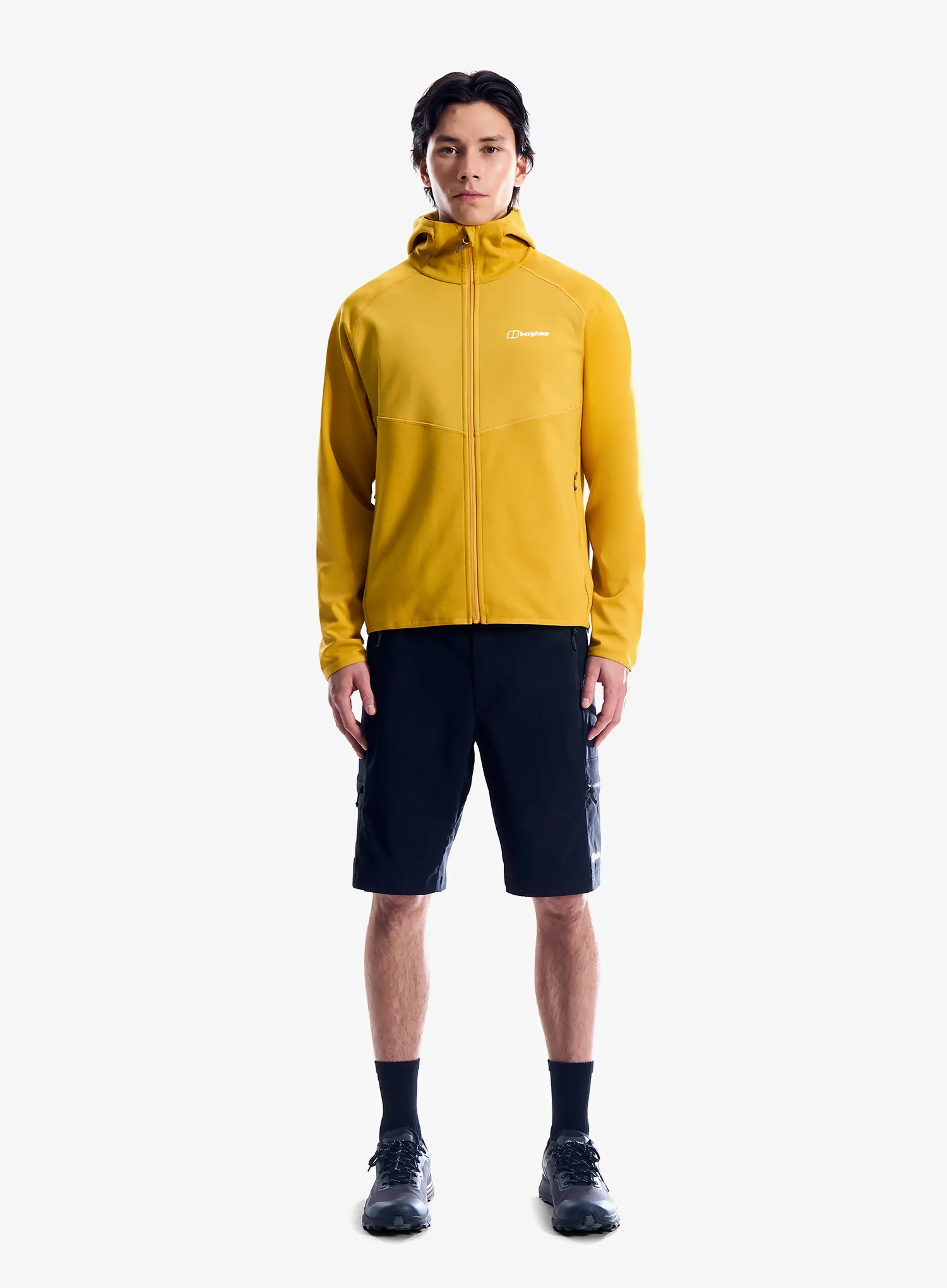 Dukserica na otkopčavanje Berghaus Trawden Jacket - spiced mustard