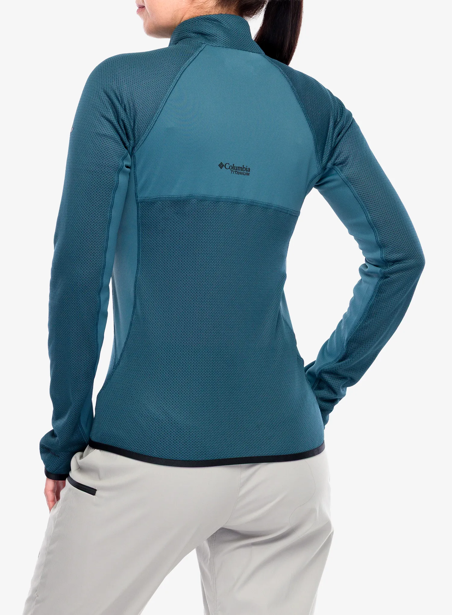 Ženska dukserica na otkopčavanje Columbia Summit Step Full Zip - everblue
