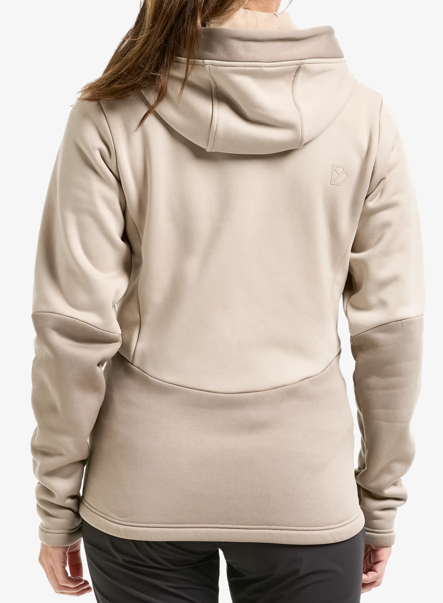 Ženska dukserica na otkopčavanje Didriksons Anneli Fullzip 3 - beach beige