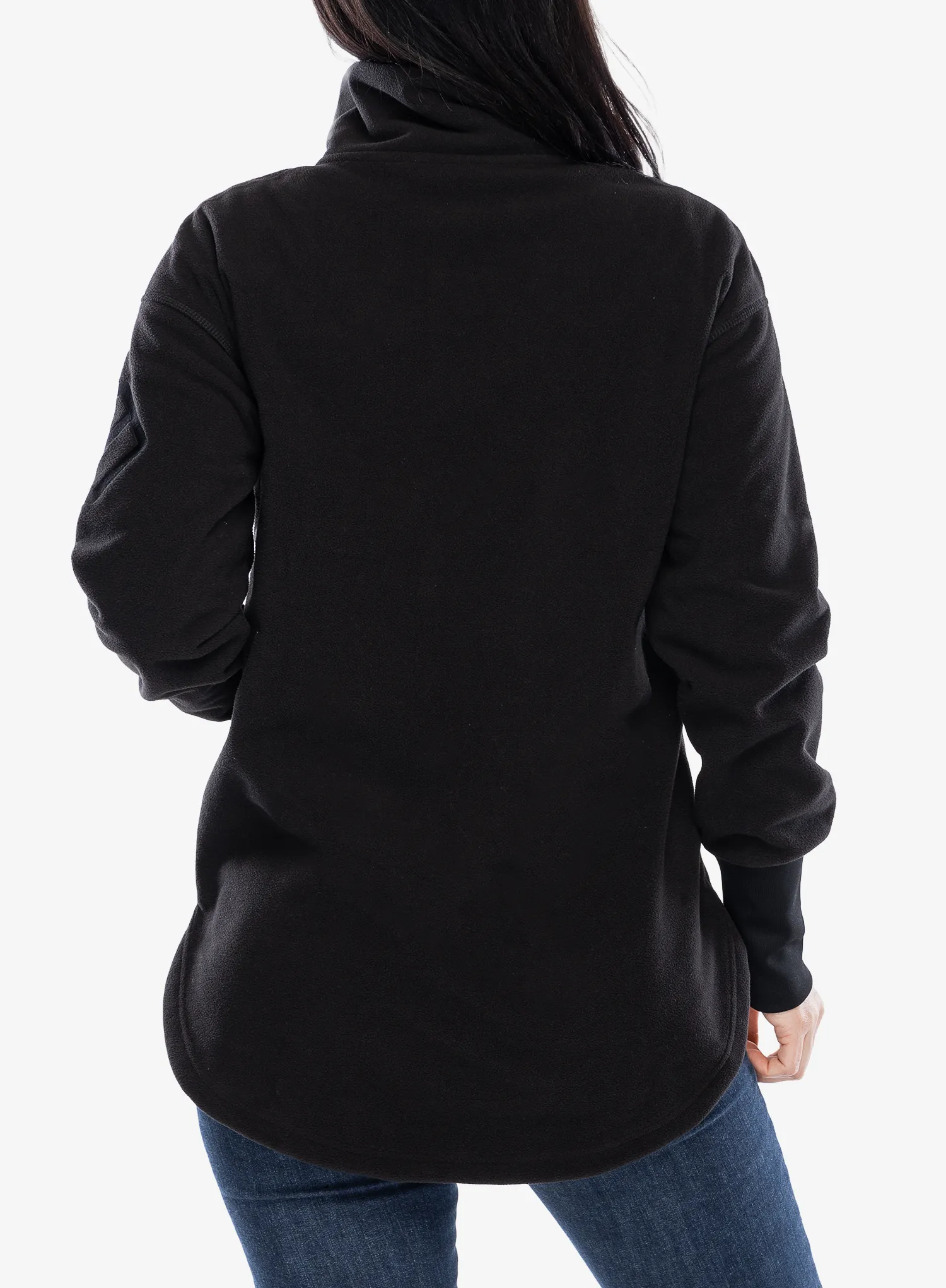 Ženska dukserica na otkopčavanje Didriksons Ronja Fullzip - black