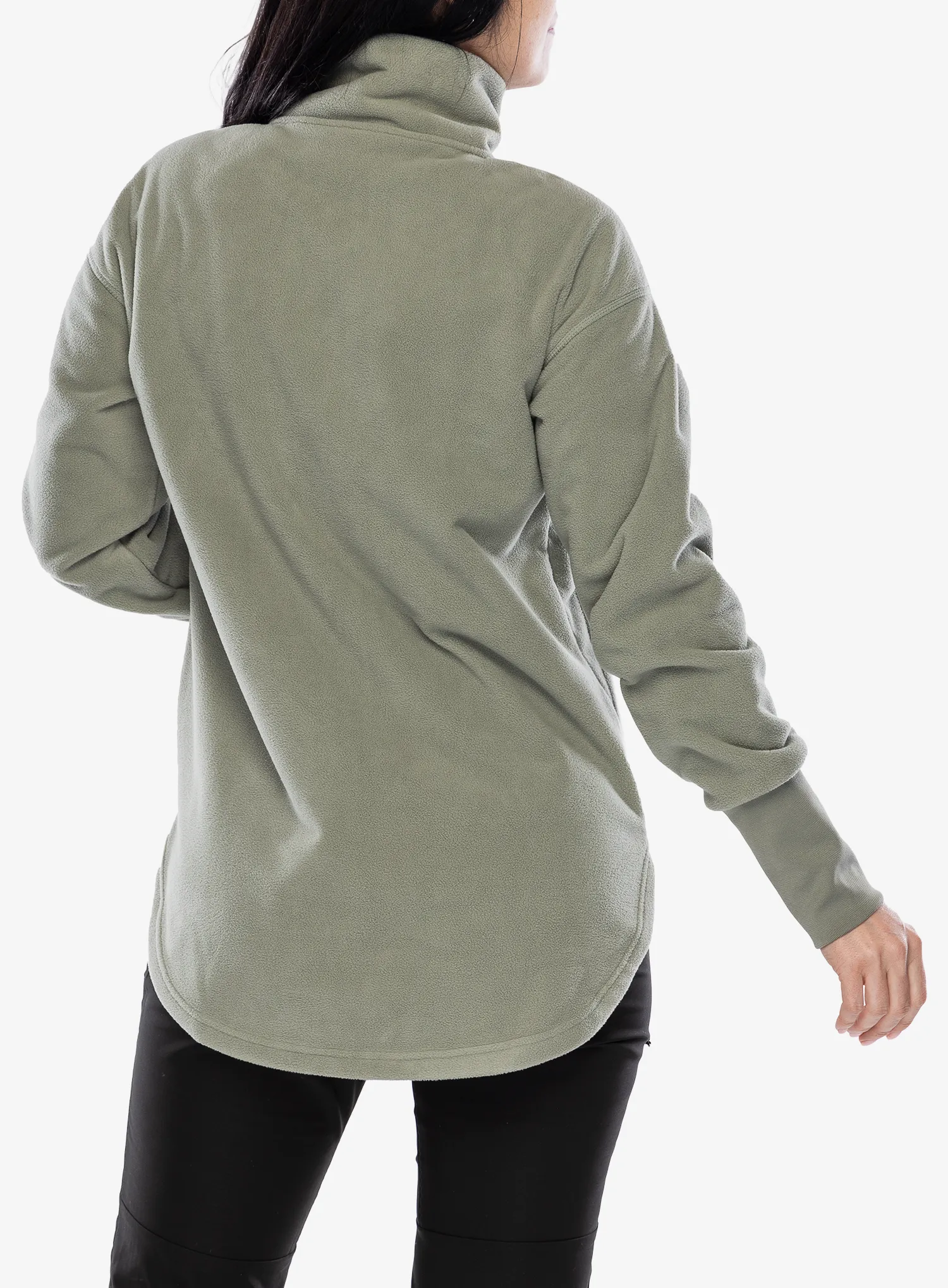 Ženska dukserica na otkopčavanje Didriksons Ronja Fullzip - wilted leaf