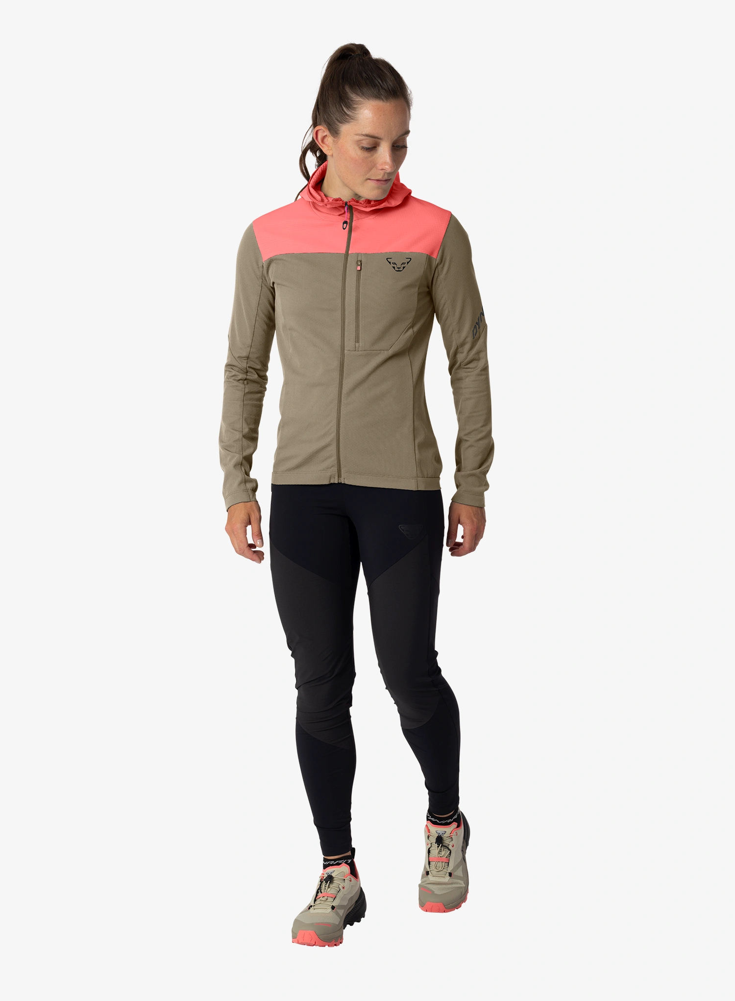 Ženska dukserica na otkopčavanje Dynafit Traverse Thermal Hooded Jacket - cabana