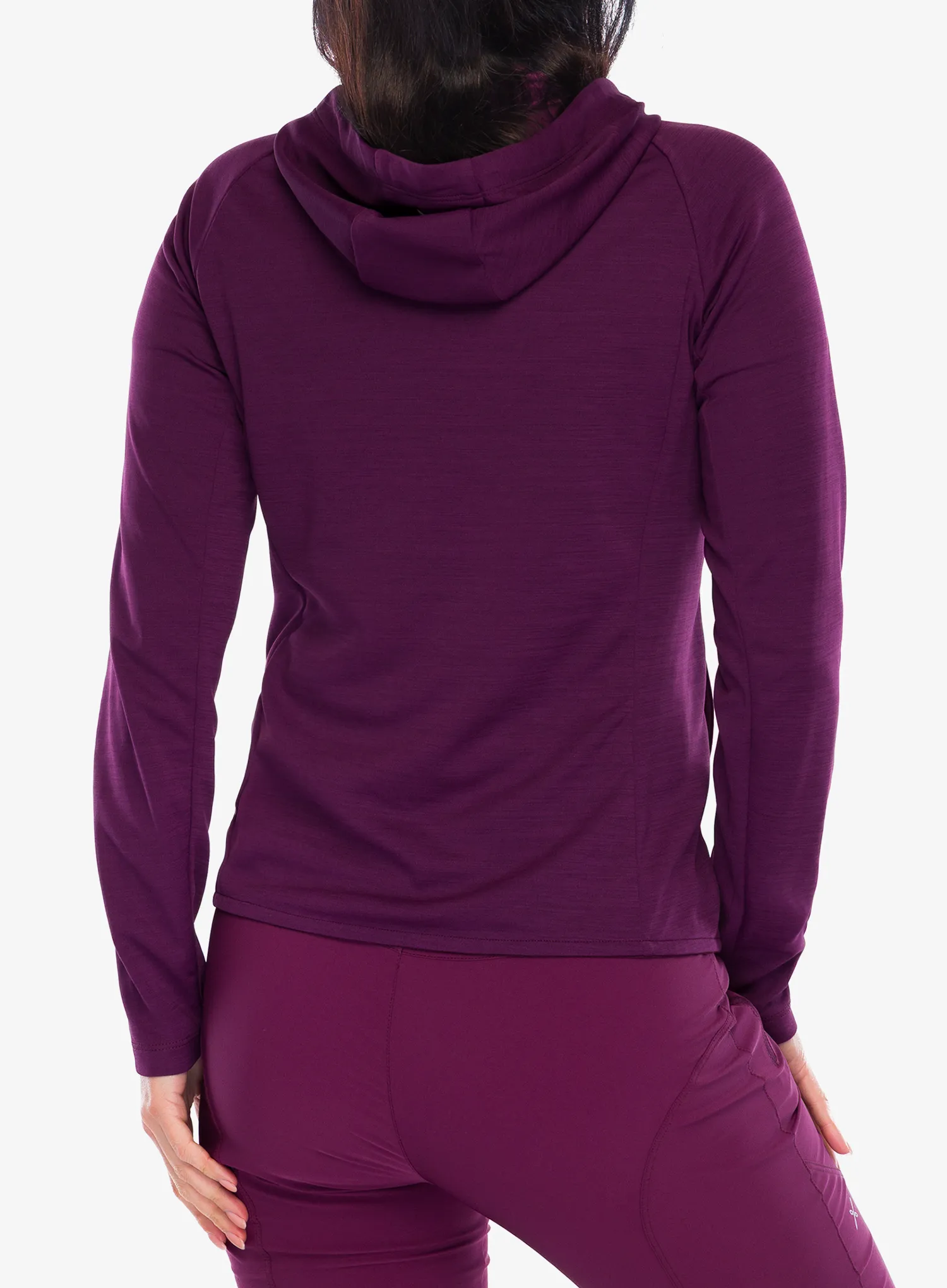 Ženska dukserica na otkopčavanje Montura Timeless Maglia - wine red