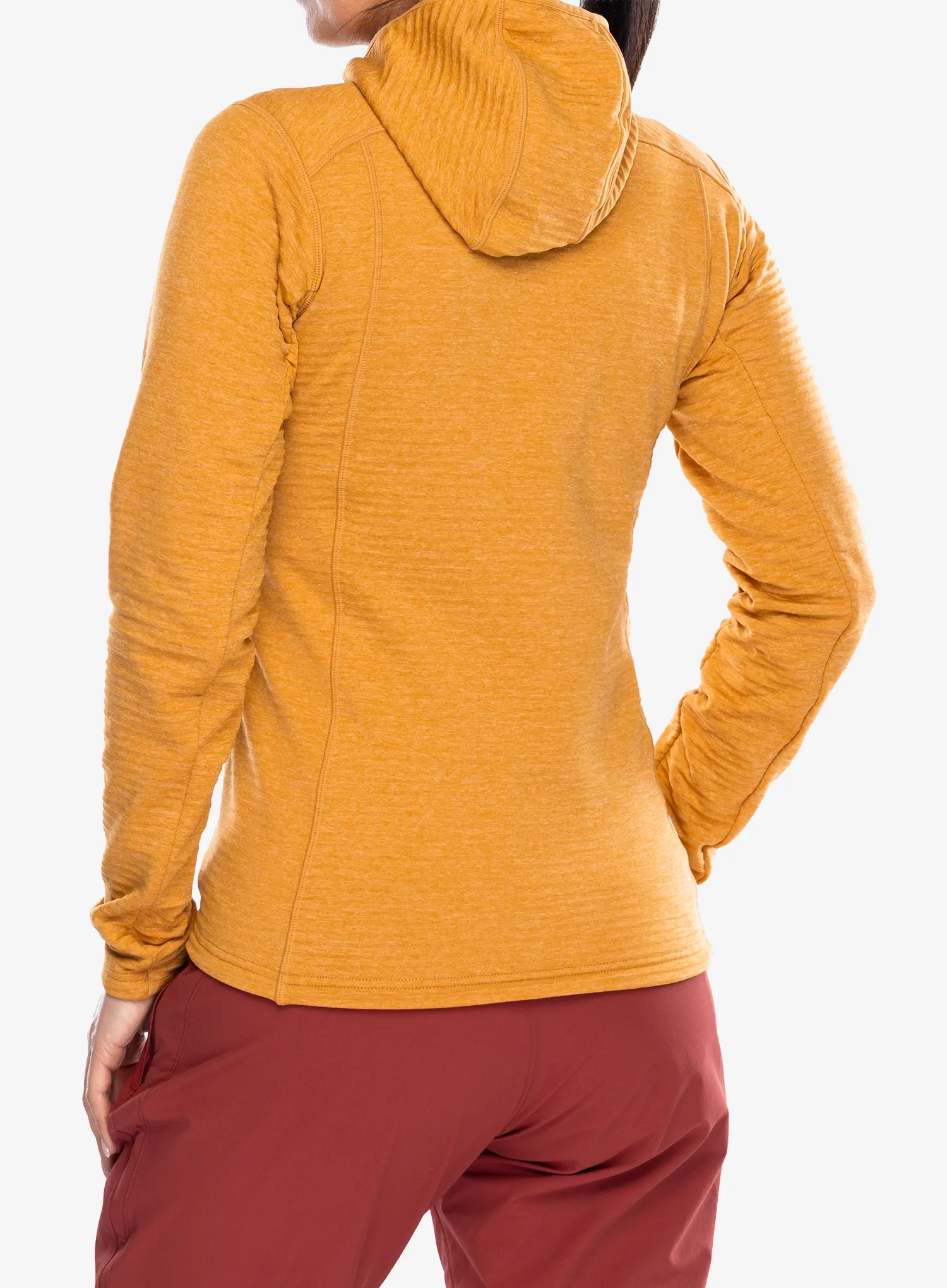 Ženska dukserica na otkopčavanje Mountain Equipment Apiro Hooded Jacket - butterscotch