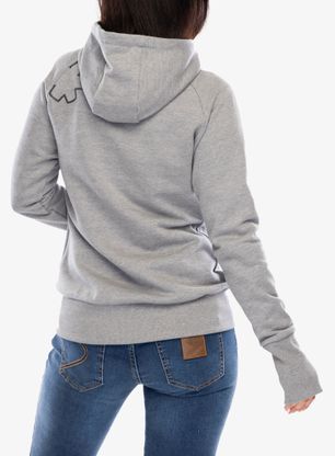 Ženska dukserica na otkopčavanje Ocun Hoodie Zipper - grey paloma/silverscone