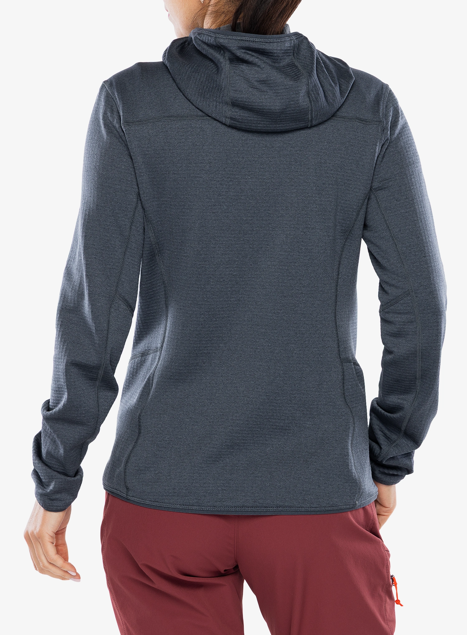 Ženska dukserica na otkopčavanje Rab Ascendor Hoody - steel
