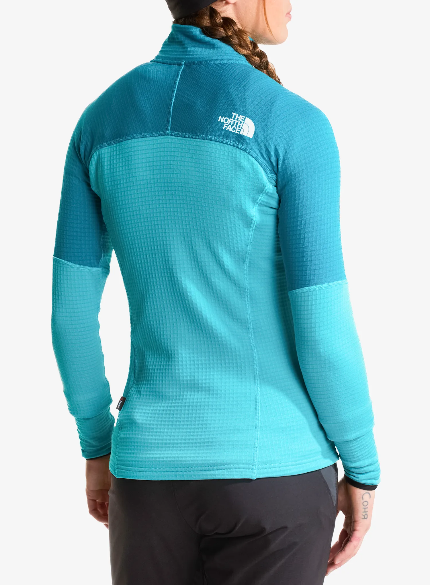 Ženska dukserica na otkopčavanje The North Face Polartec Powergrid Stormgap Jacket - blue/deep teal