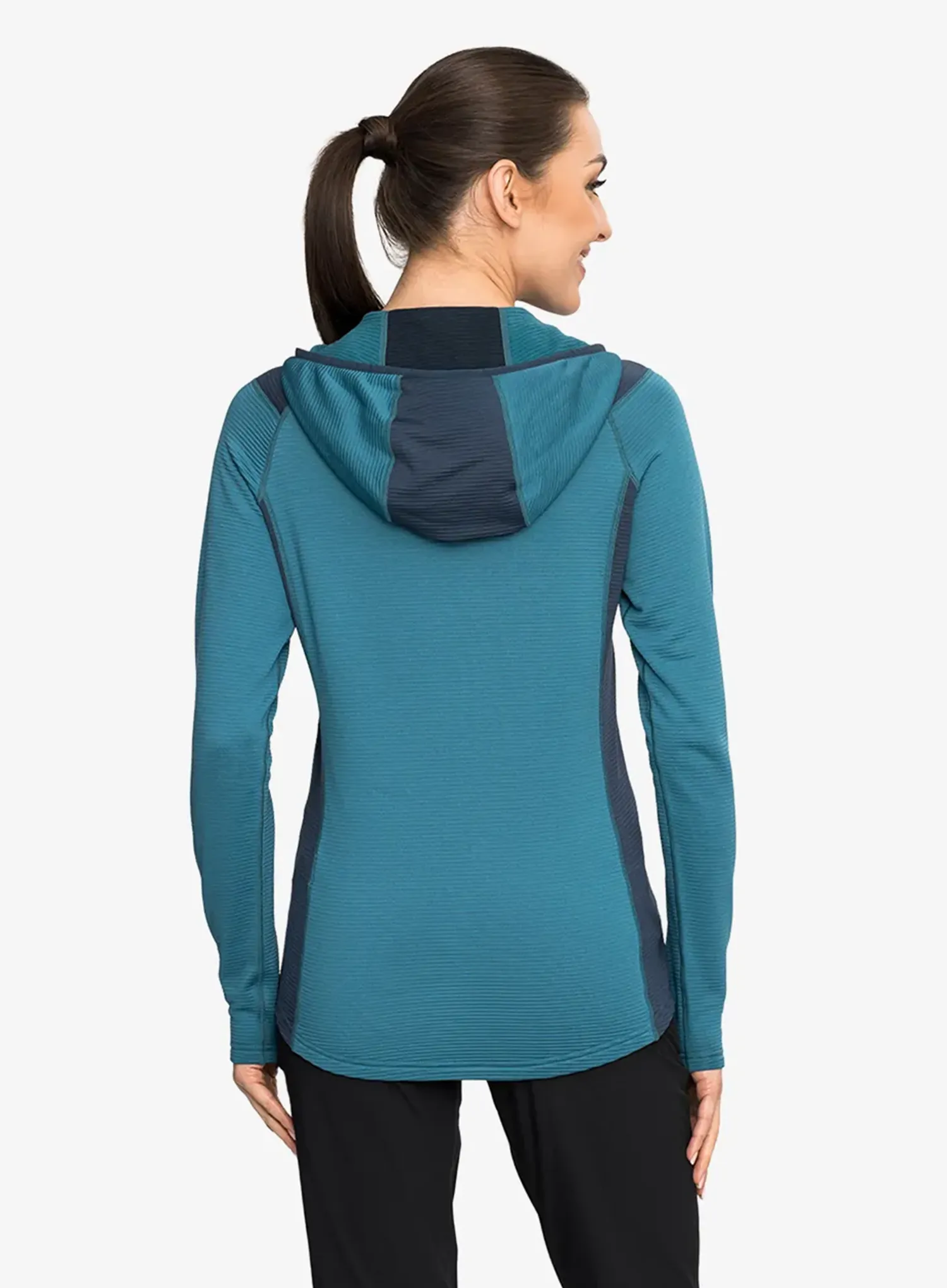 Ženska dukserica na otkopčavanje Viking Birger Hoodie - blue/navy