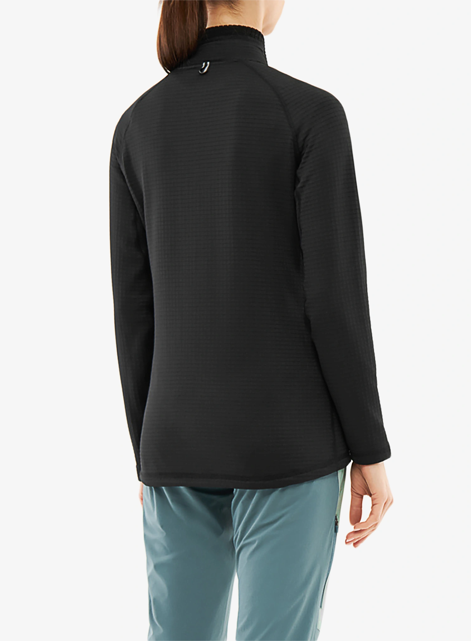 Ženska dukserica na otkopčavanje Viking Midlayer Admont Full Zip - black