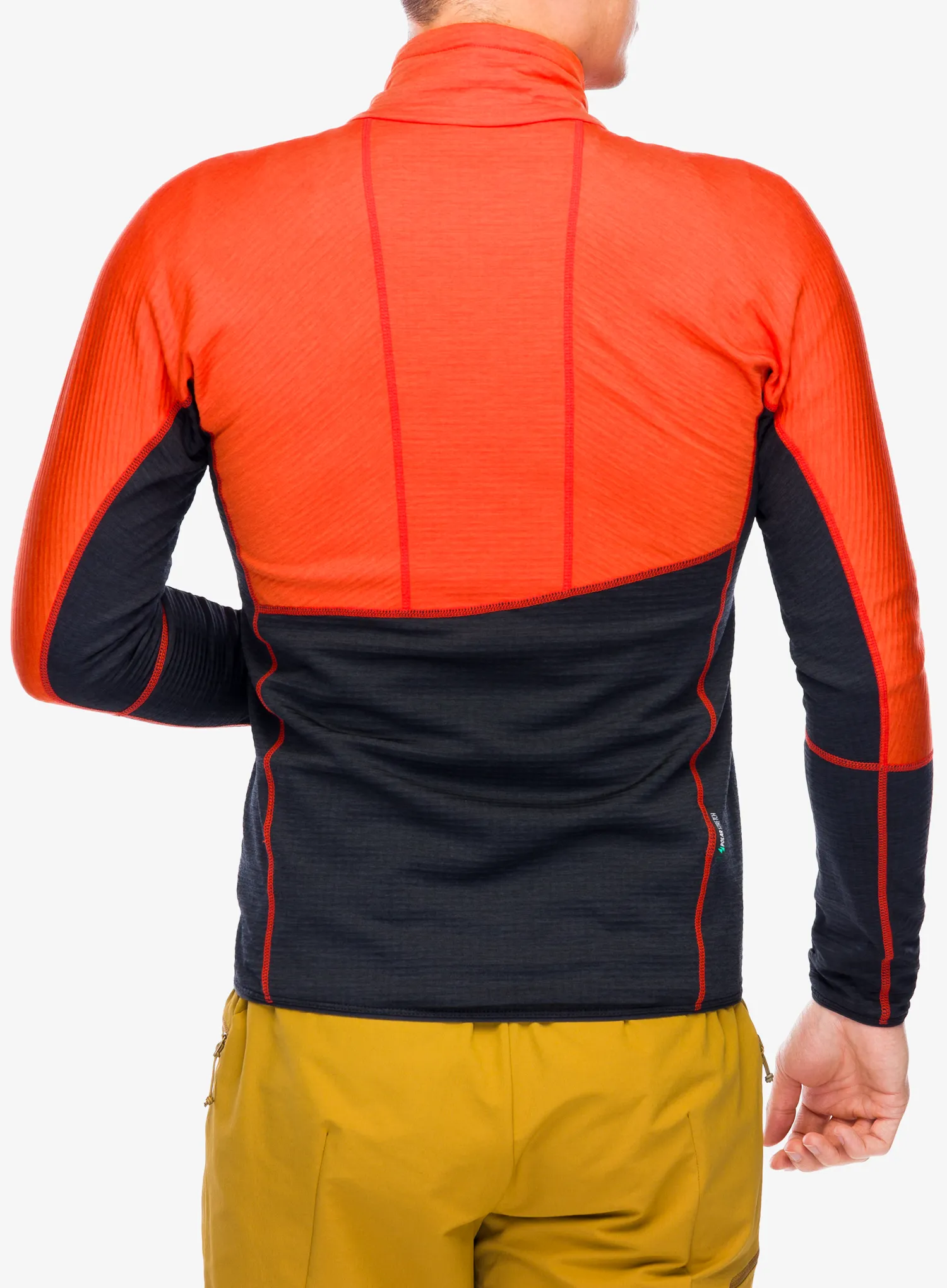 Dukserica na otkopčavanje Hannah Niro - spicy orange/anthracite mel