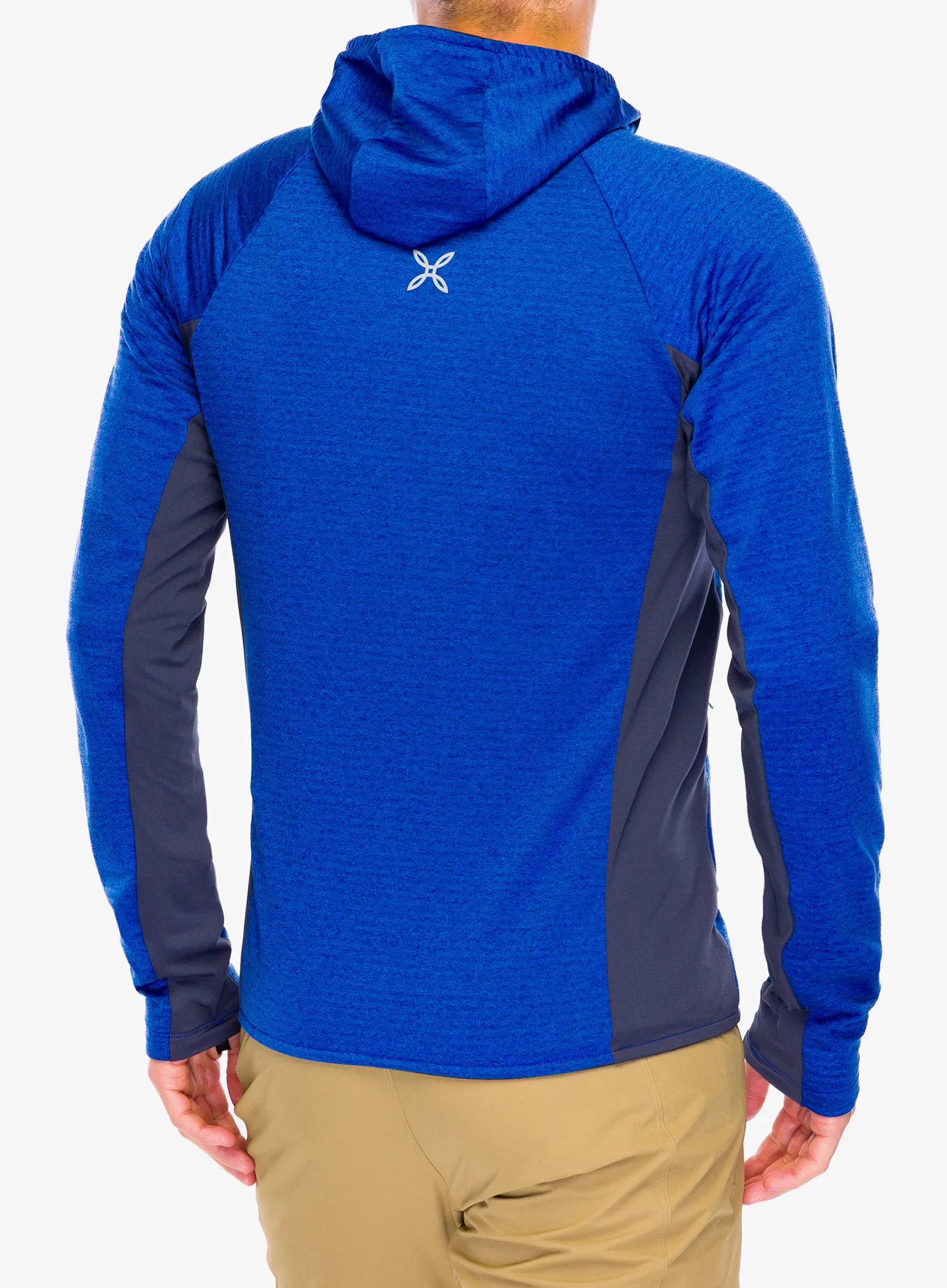 Dukserica na otkopčavanje Montura Dolomiti Hooded Maglia - b.blue/graphite blue