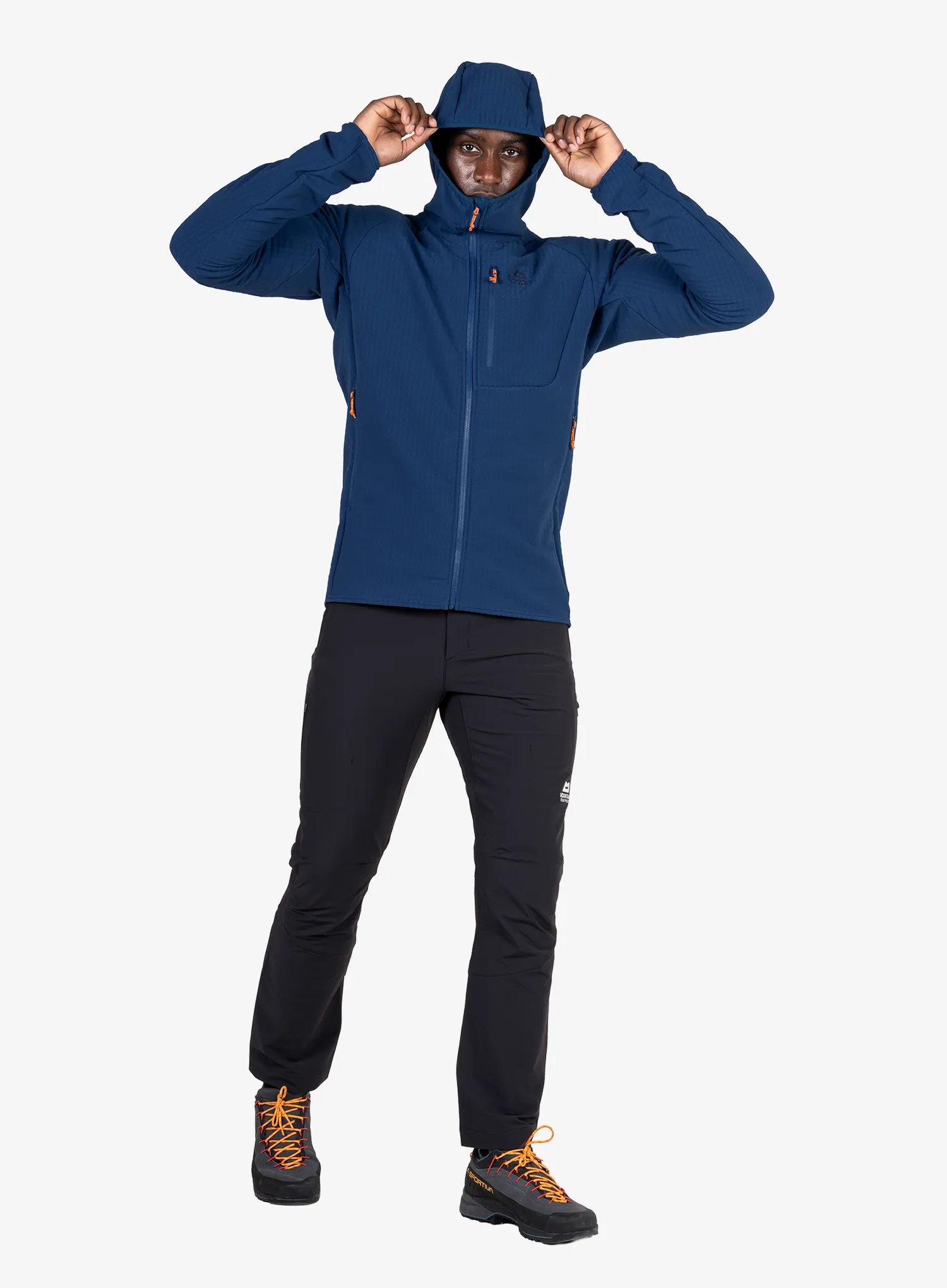 Dukserica na otkopčavanje Mountain Equipment Shroud Hooded Jacket - admiral blue