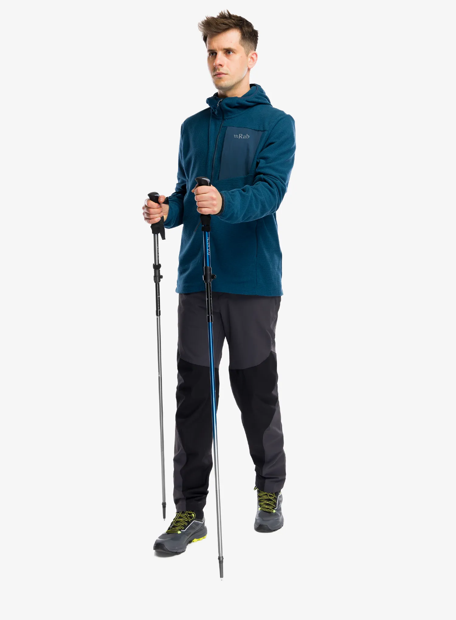 Dukserica na otkopčavanje Rab Tecton Hoody - tempest blue